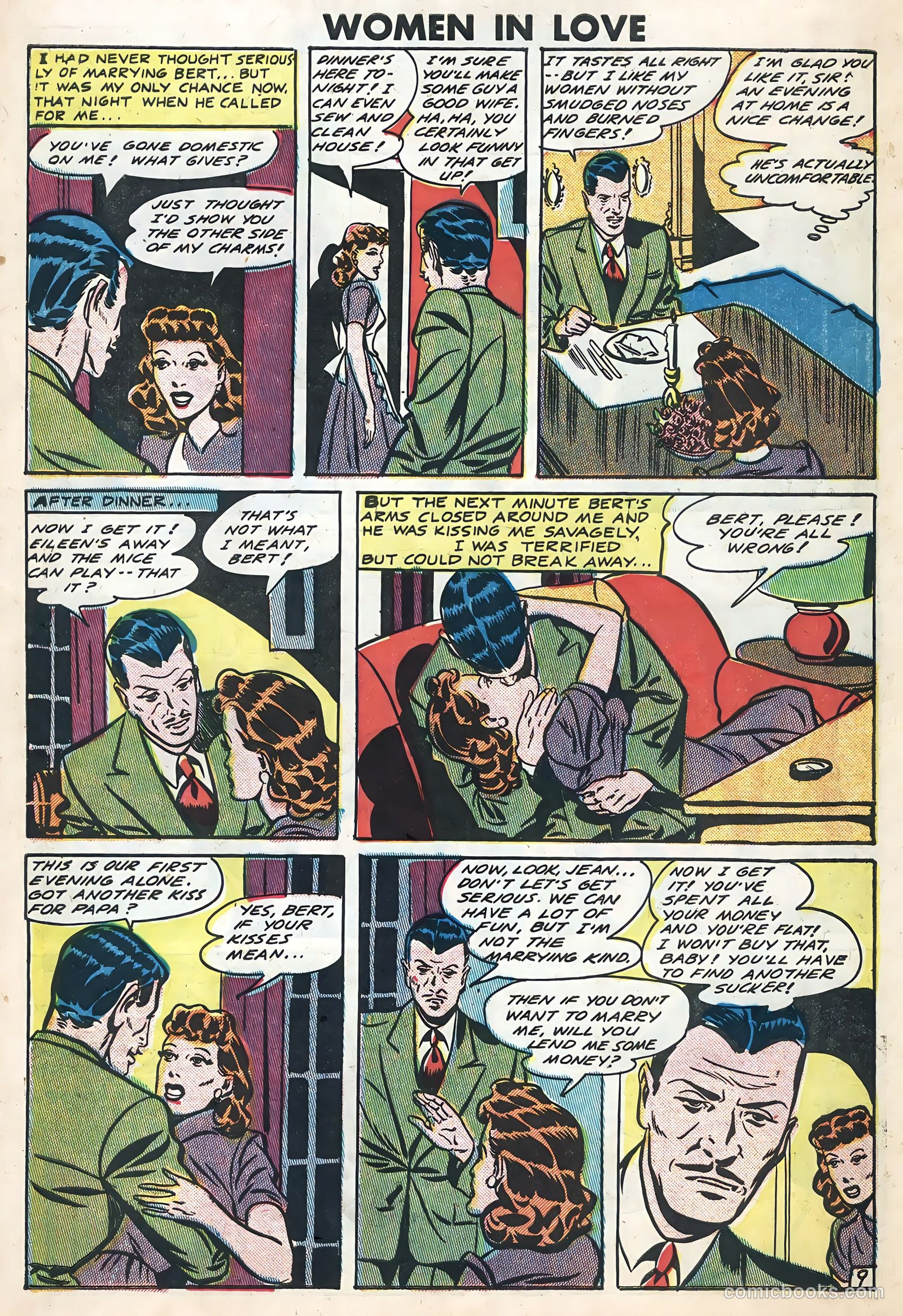 Women in Love #3 (1949) — page 10 of 36