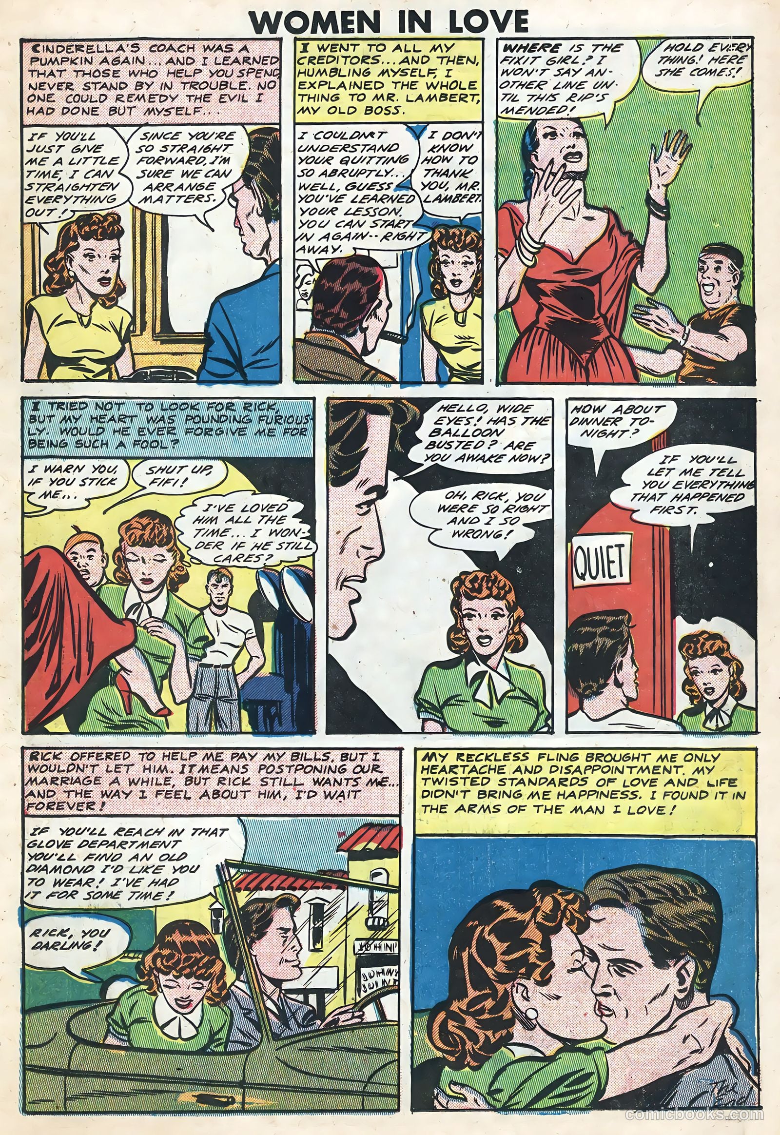 Women in Love #3 (1949) — page 11 of 36