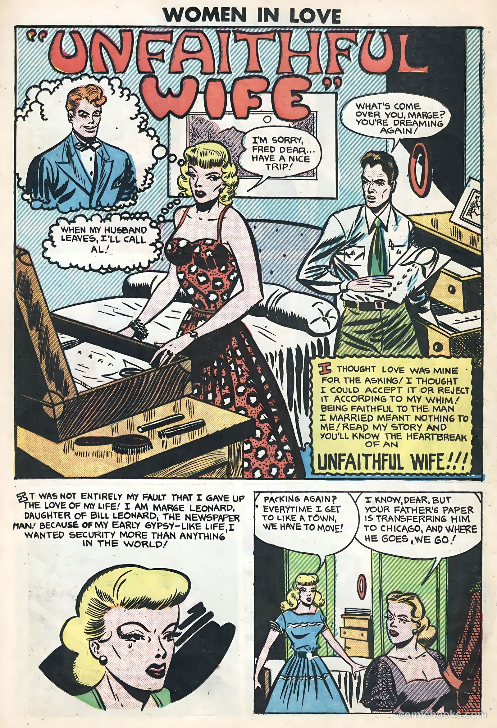 Women in Love #3 (1949) — page 12 of 36