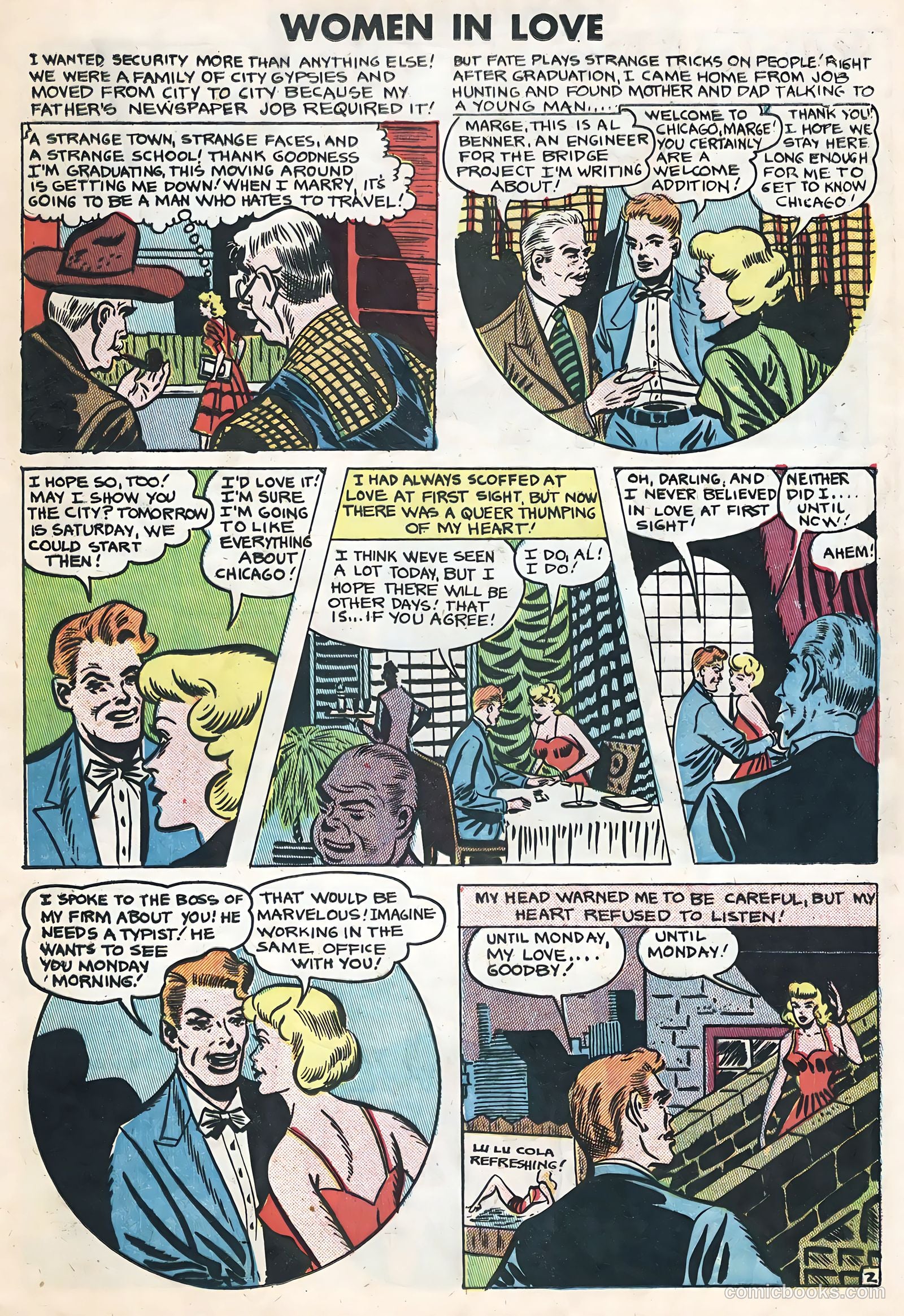 Women in Love #3 (1949) — page 13 of 36
