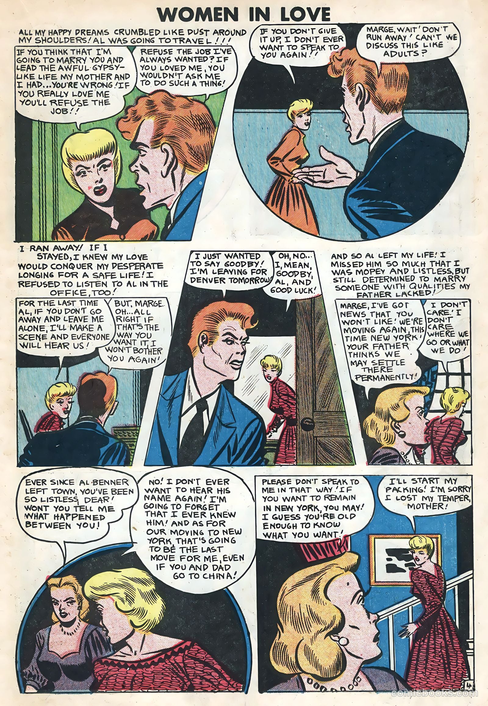 Women in Love #3 (1949) — page 15 of 36