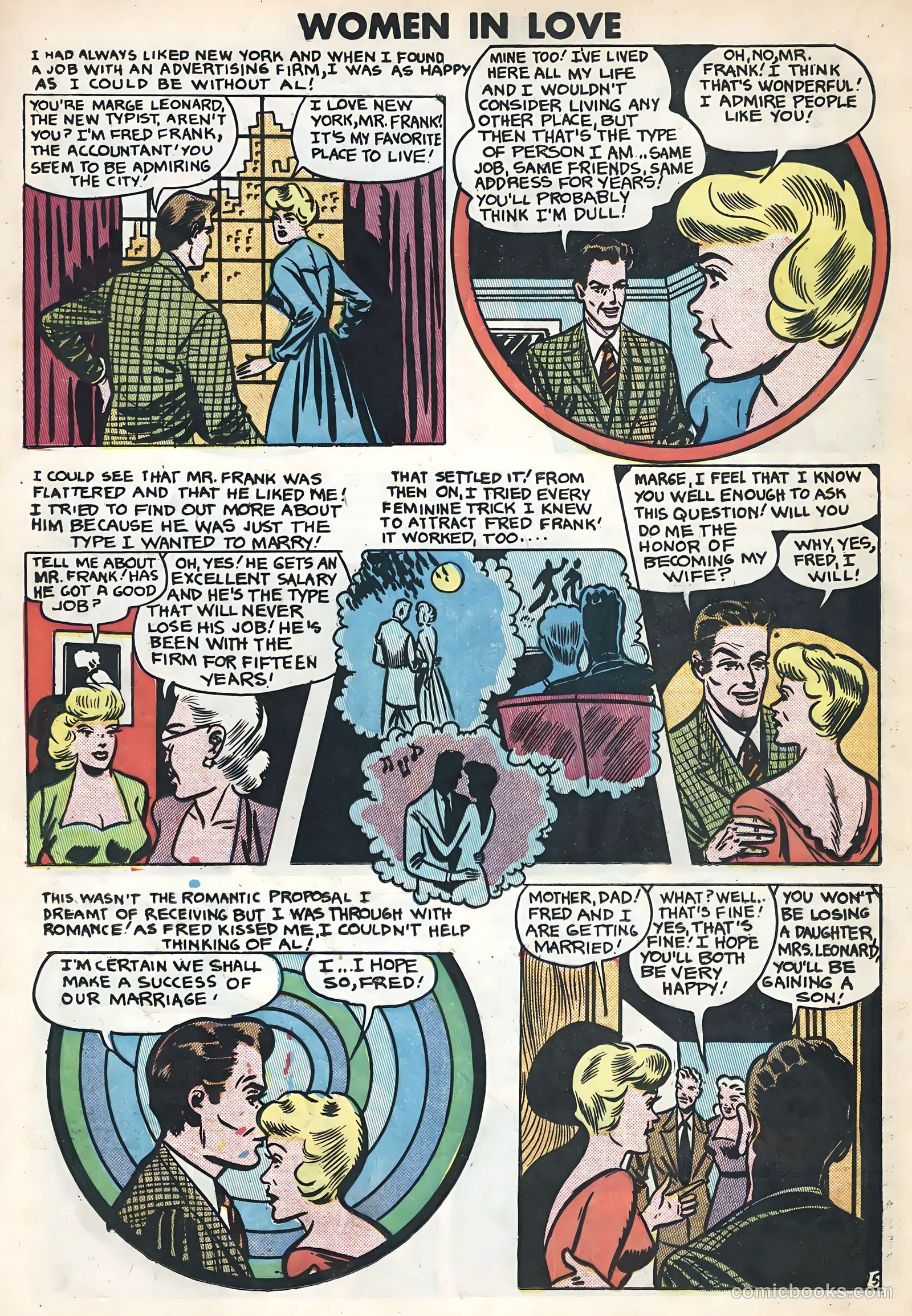 Women in Love #3 (1949) — page 16 of 36