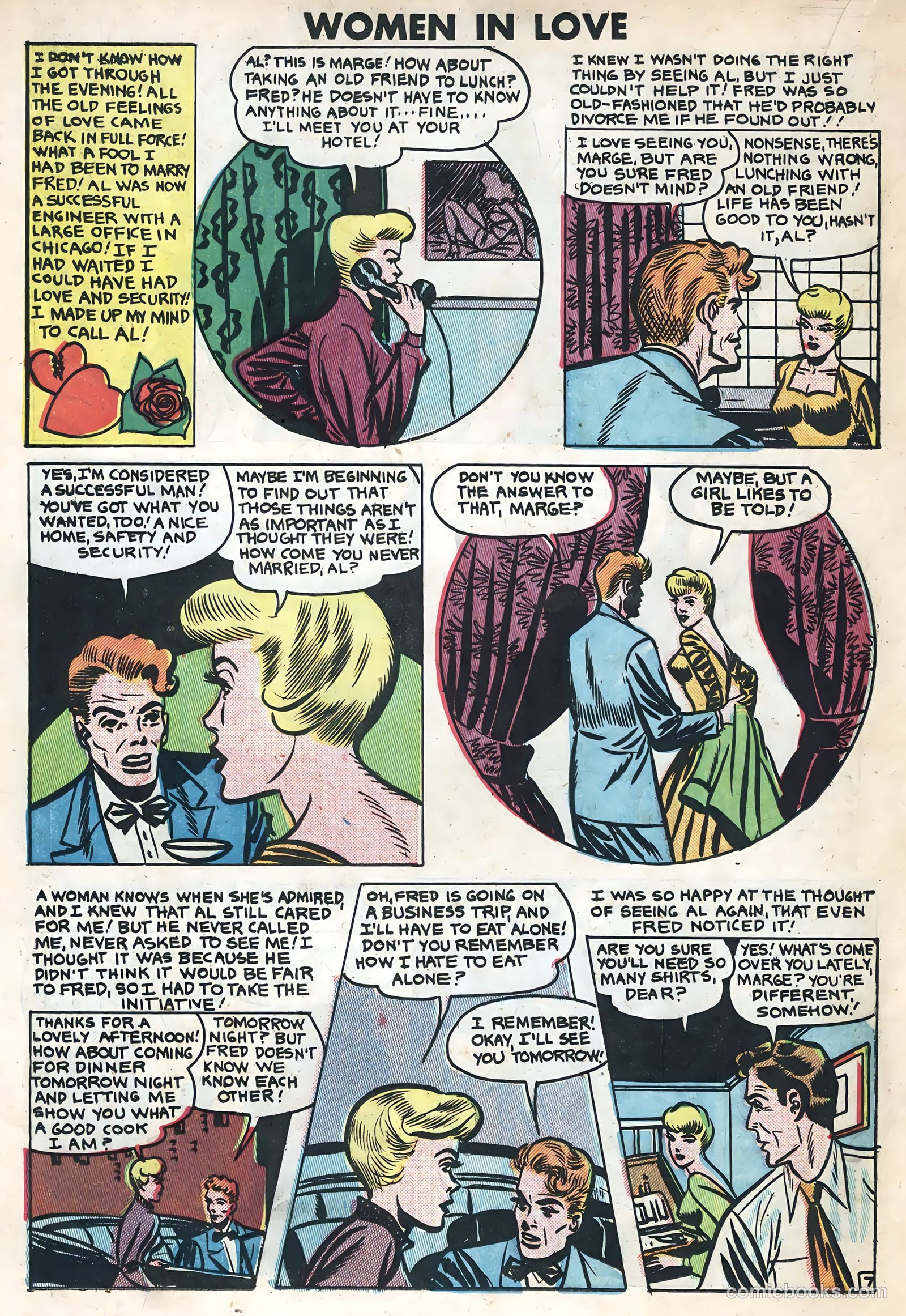 Women in Love #3 (1949) — page 18 of 36