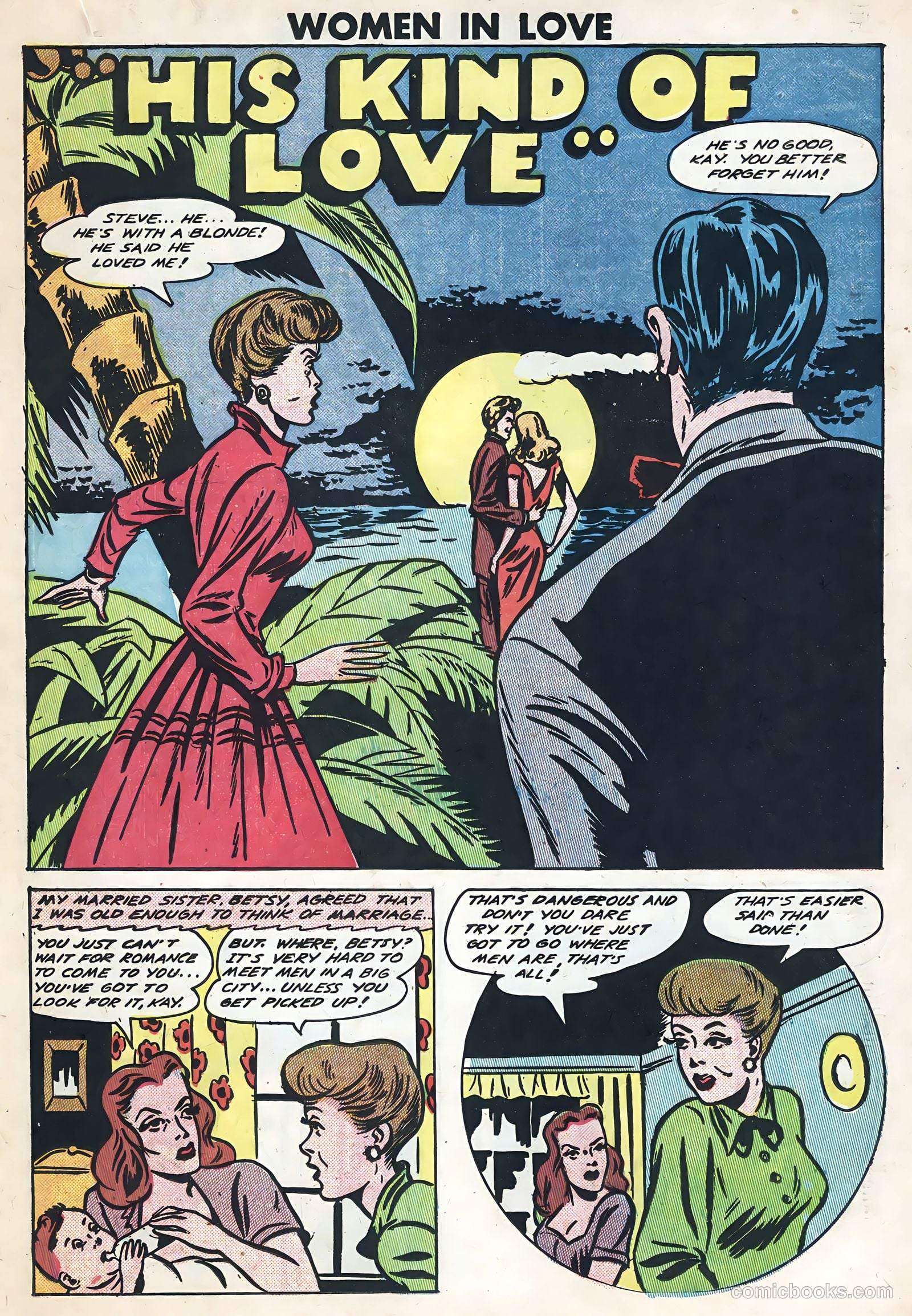 Women in Love #3 (1949) — page 23 of 36