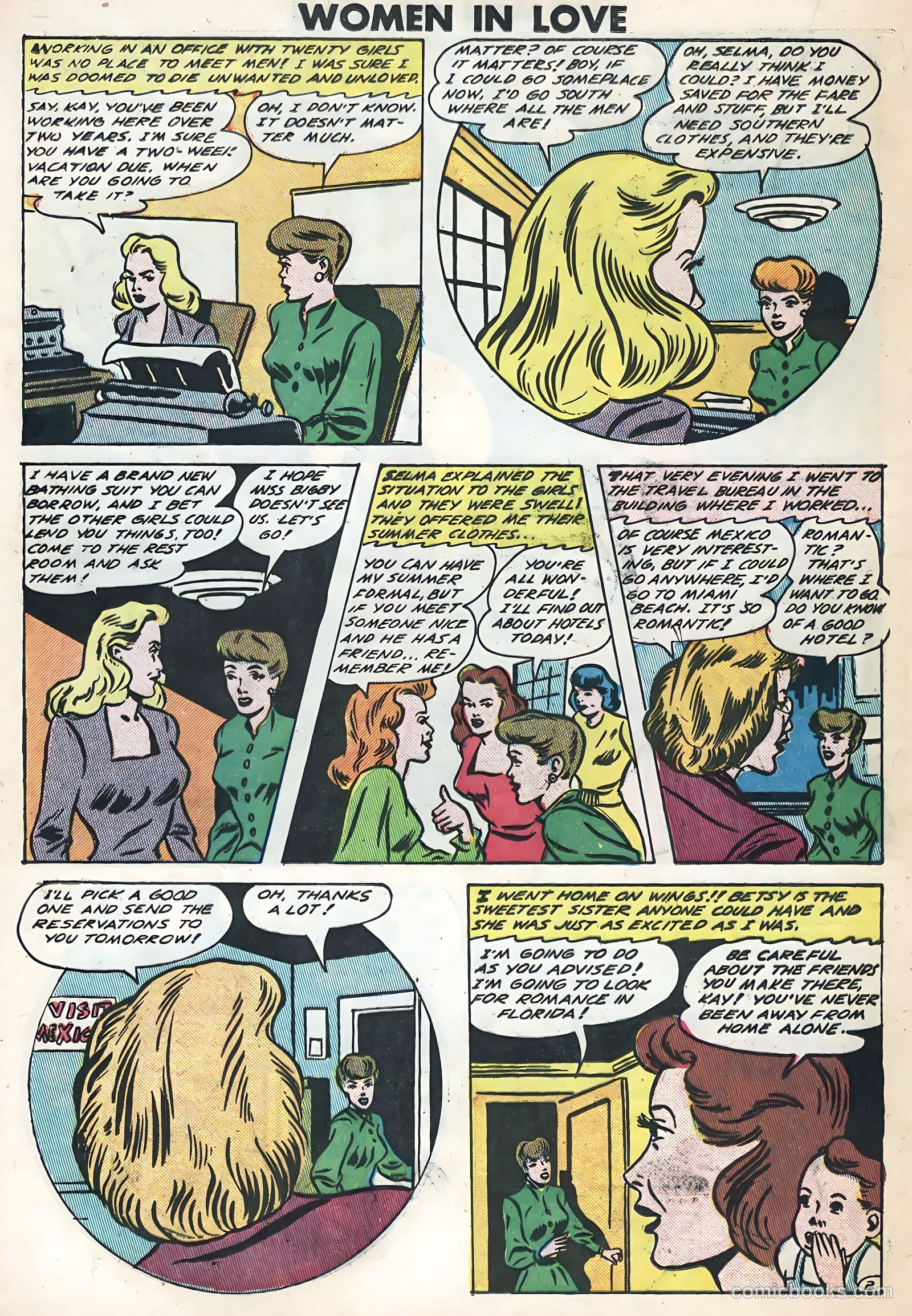 Women in Love #3 (1949) — page 24 of 36