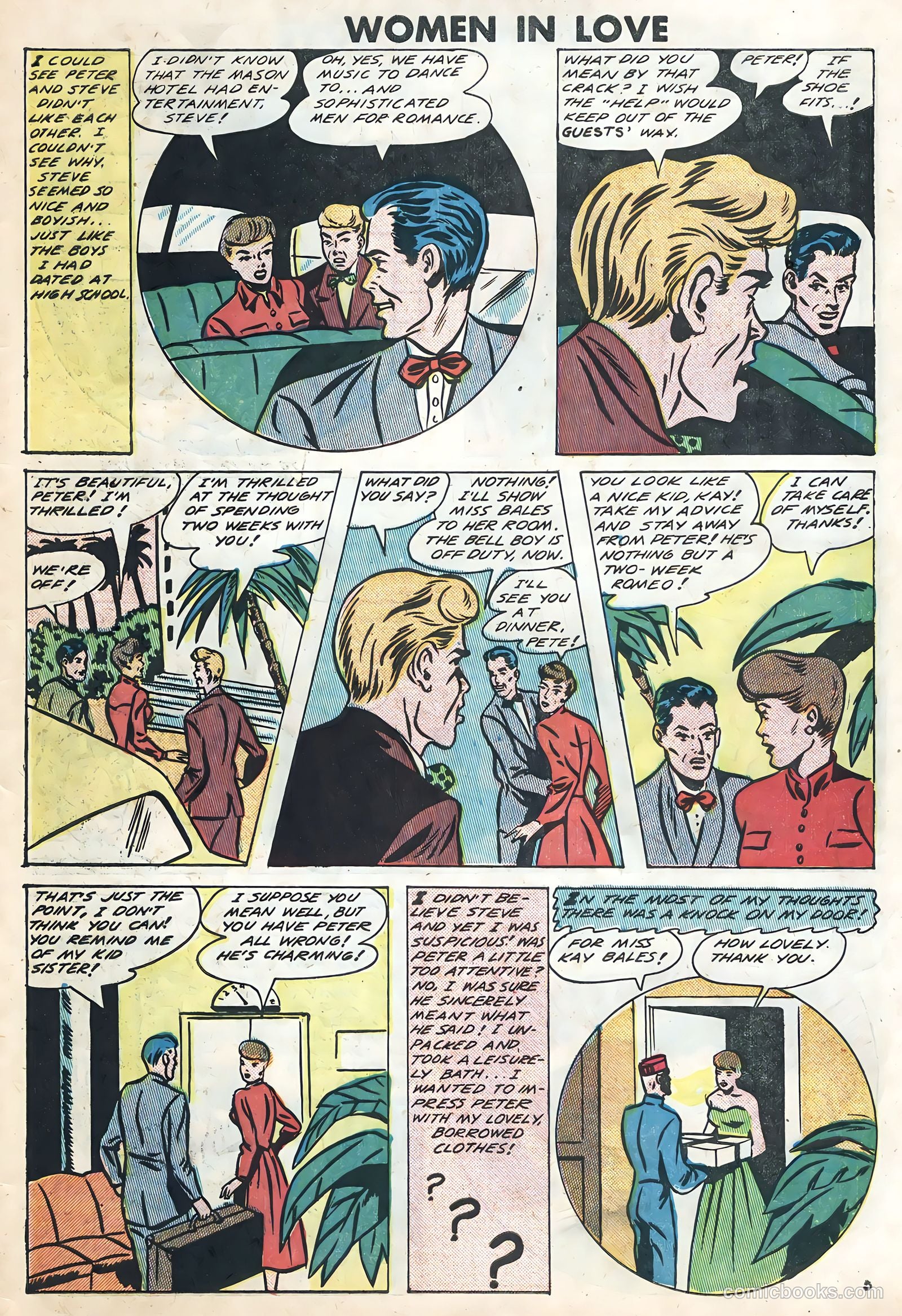 Women in Love #3 (1949) — page 27 of 36