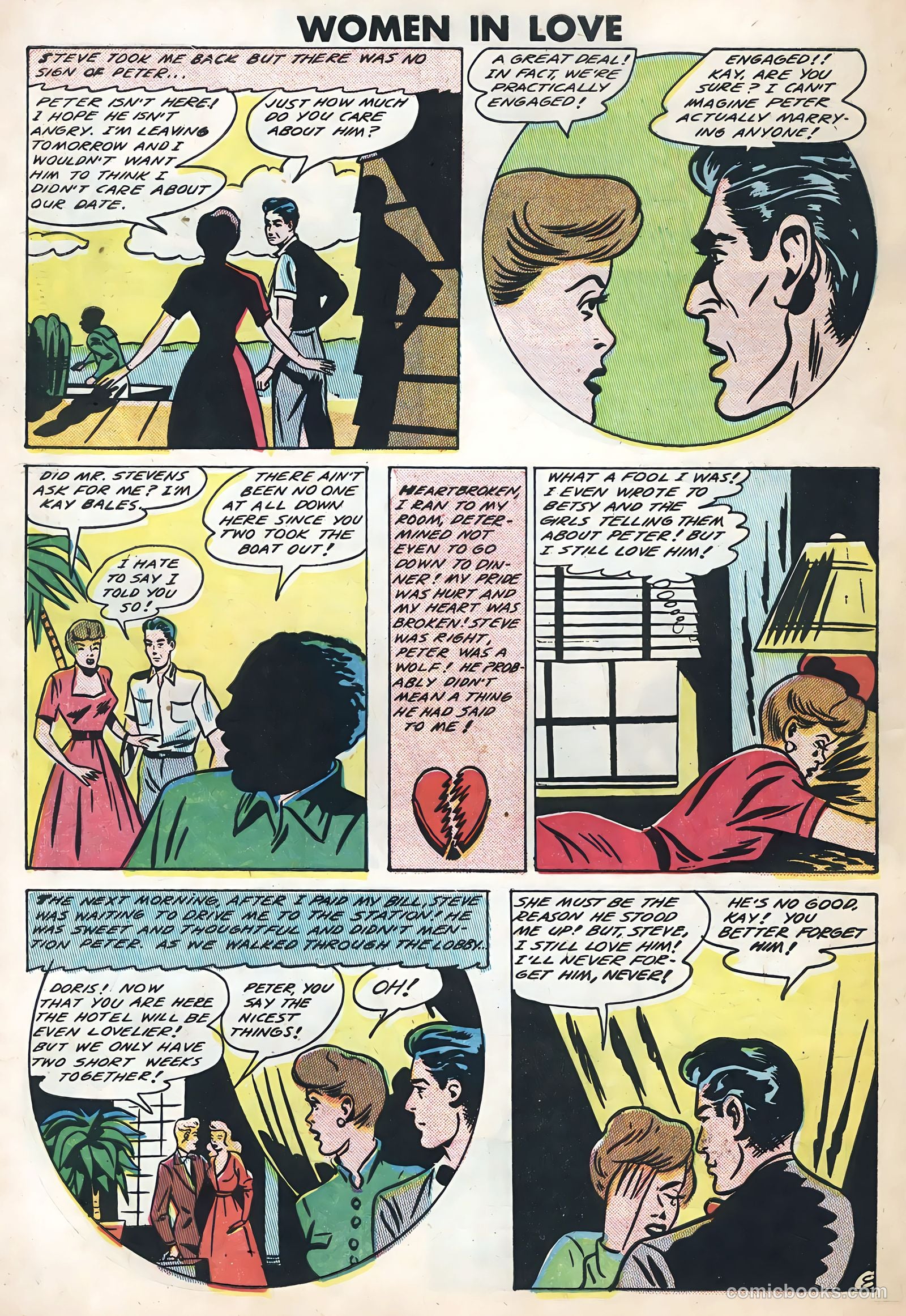 Women in Love #3 (1949) — page 30 of 36