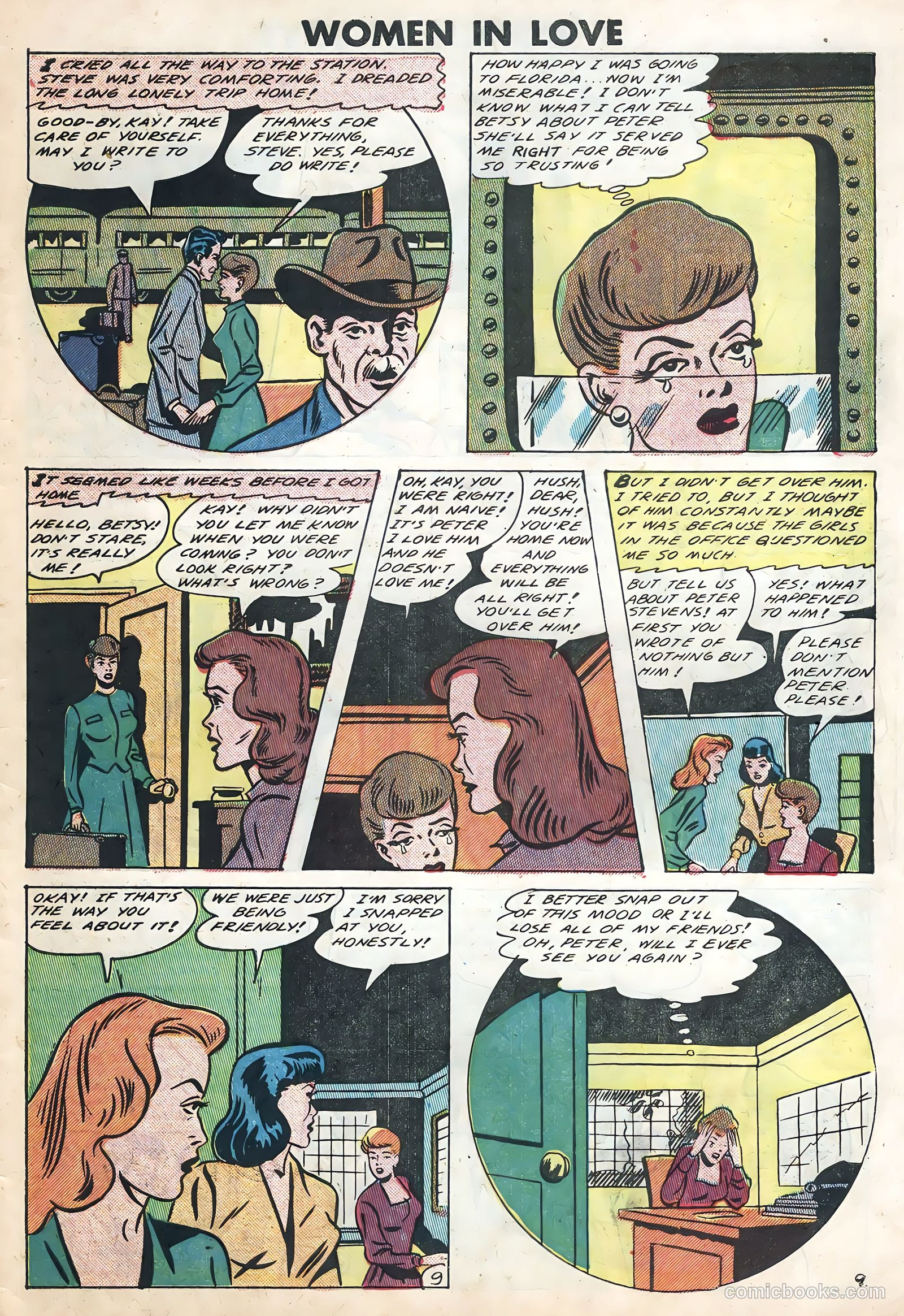 Women in Love #3 (1949) — page 31 of 36