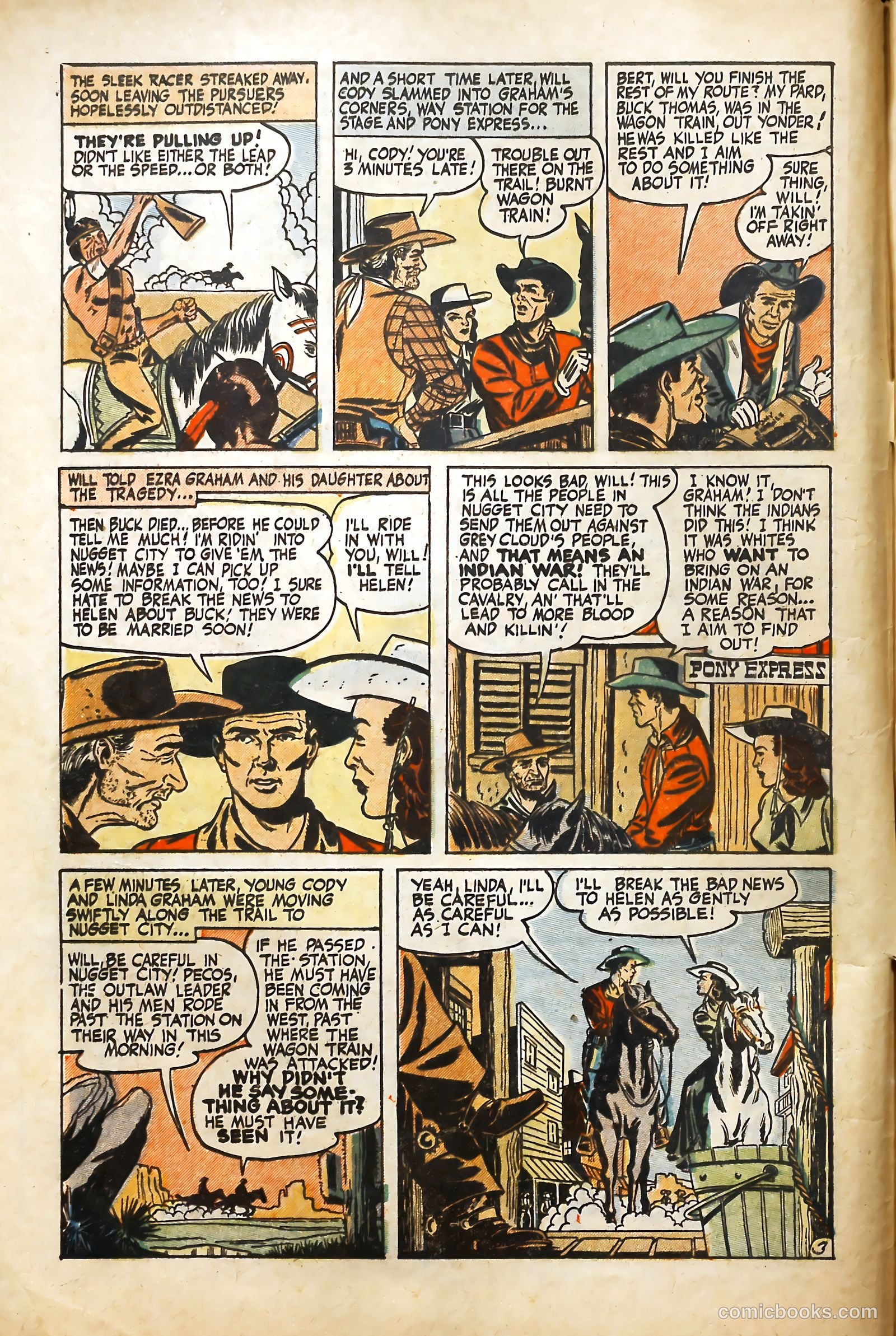 Women Outlaws #1 (1948) — page 4 of 38