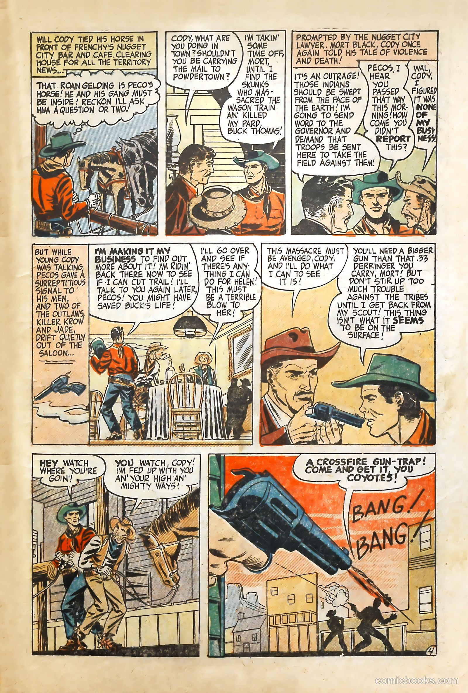 Women Outlaws #1 (1948) — page 5 of 38