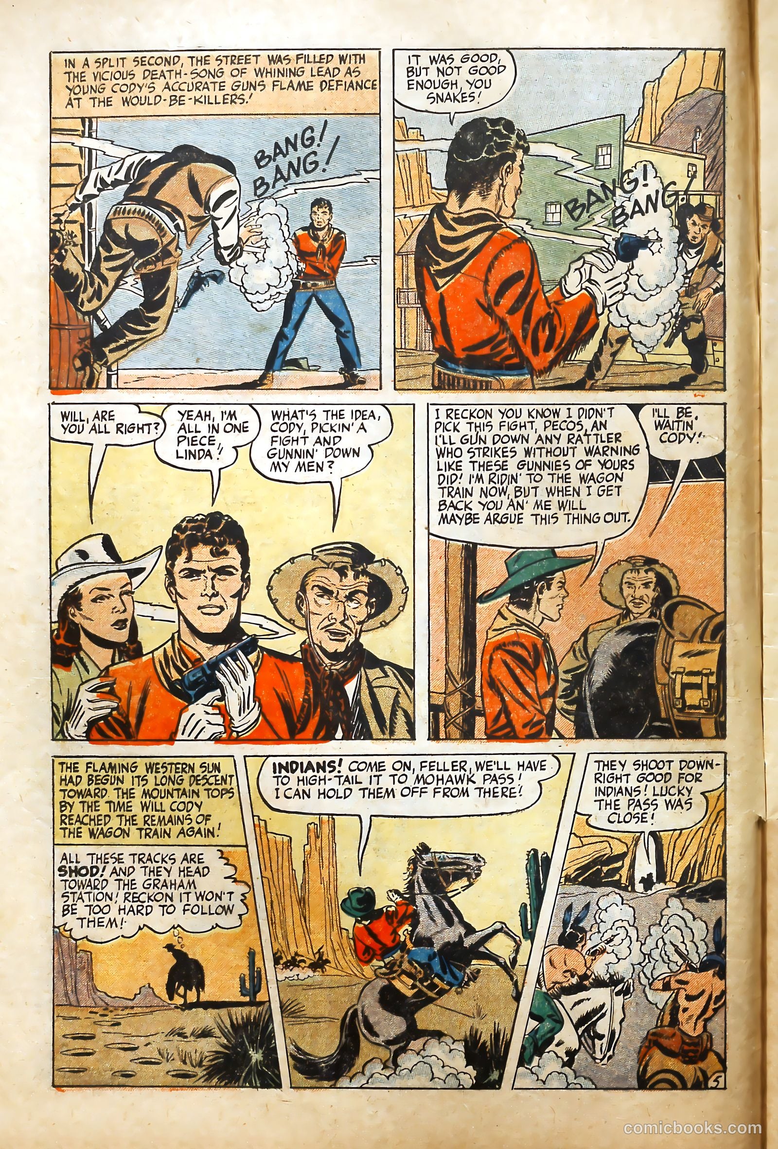 Women Outlaws #1 (1948) — page 6 of 38