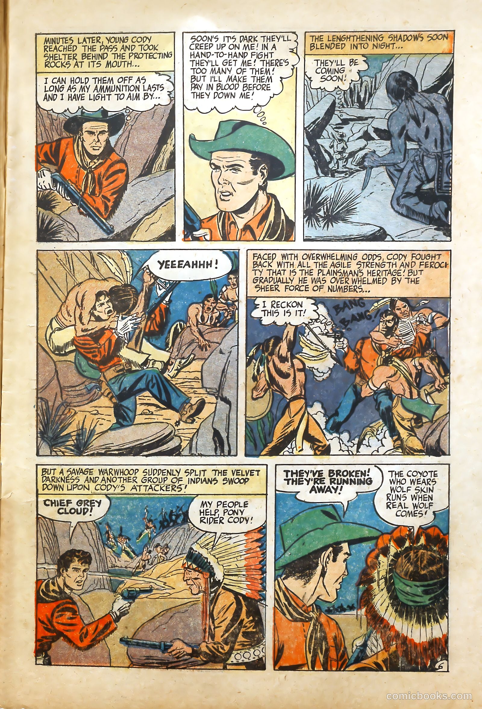 Women Outlaws #1 (1948) — page 7 of 38