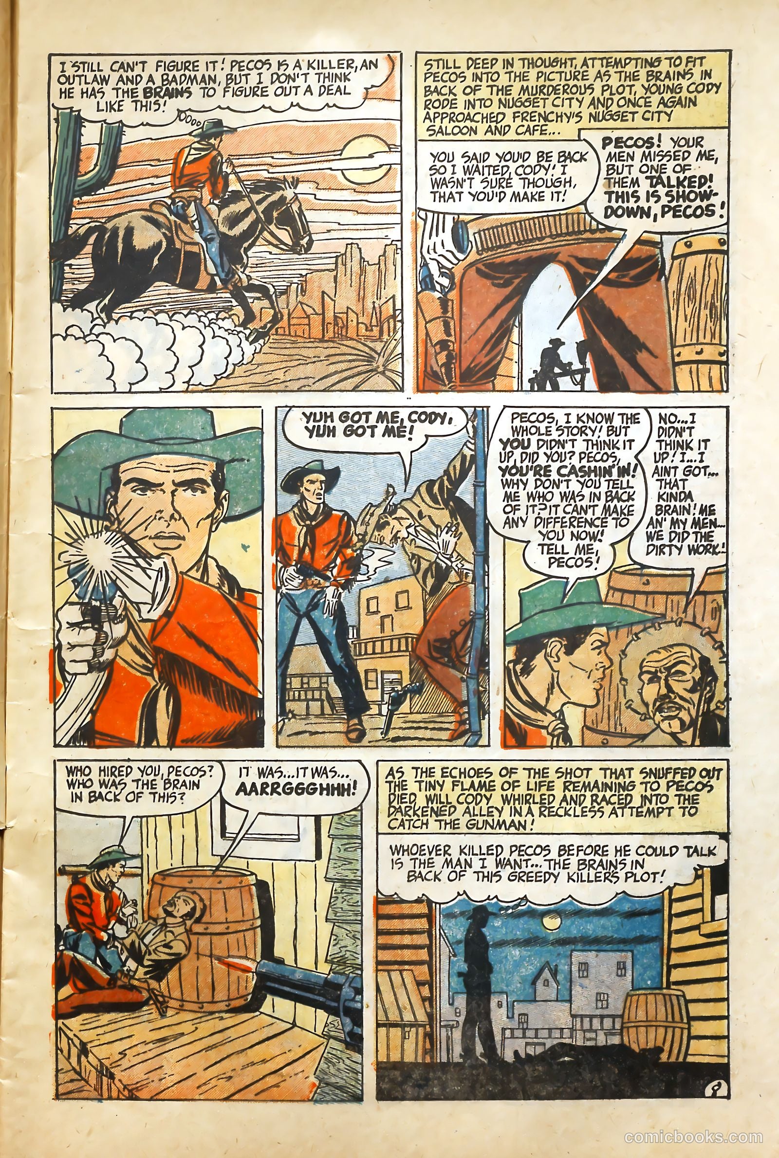 Women Outlaws #1 (1948) — page 9 of 38