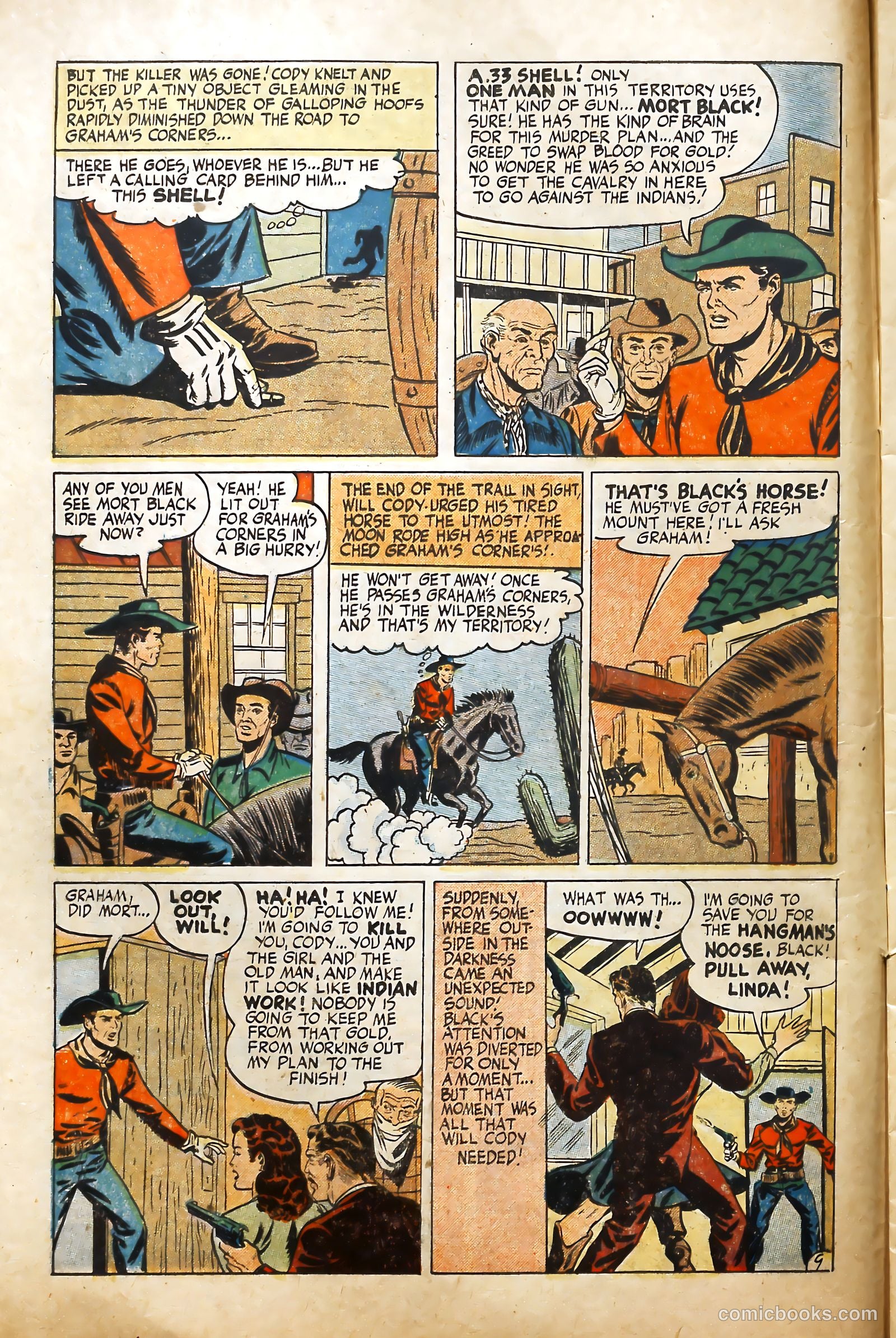 Women Outlaws #1 (1948) — page 10 of 38