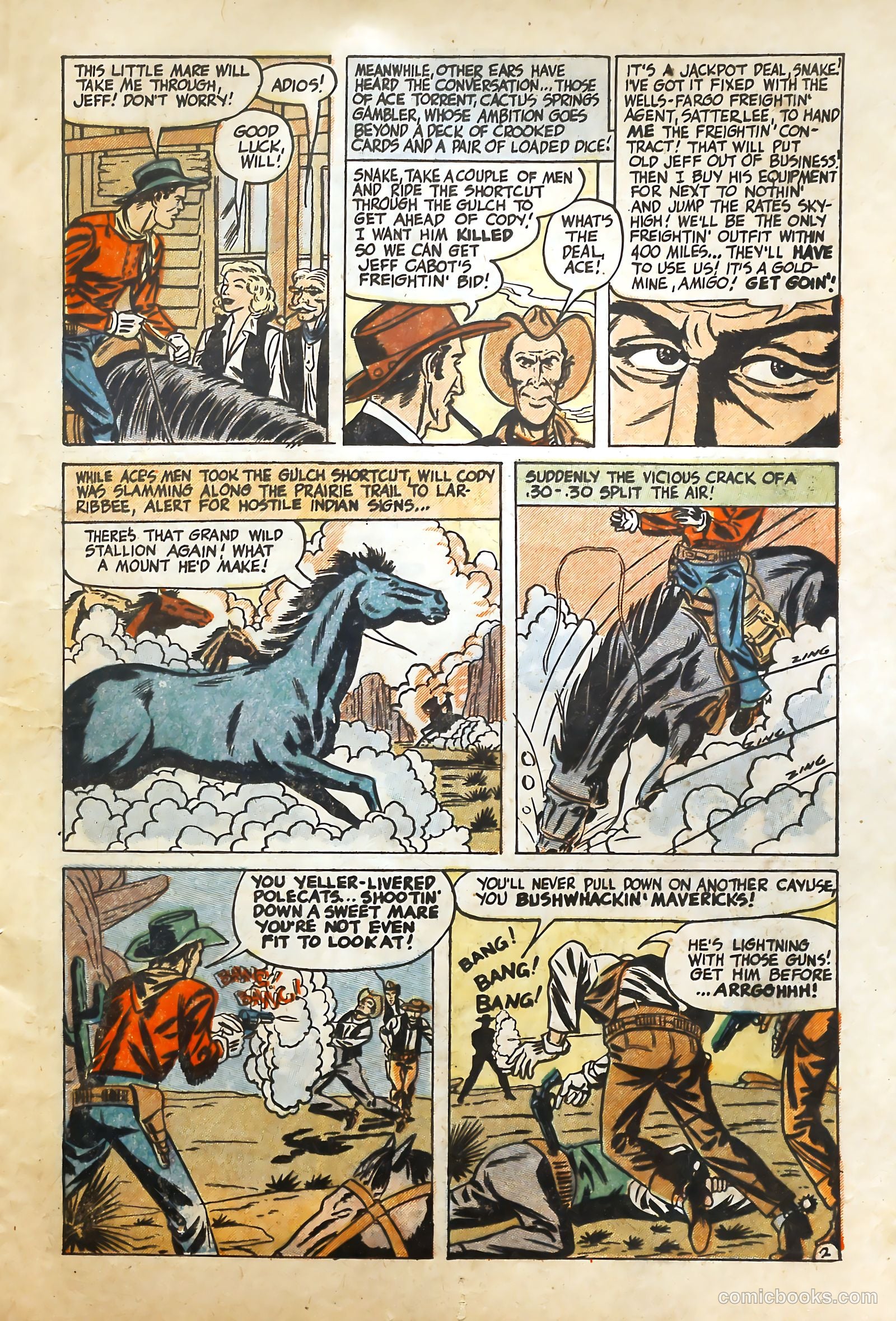 Women Outlaws #1 (1948) — page 13 of 38