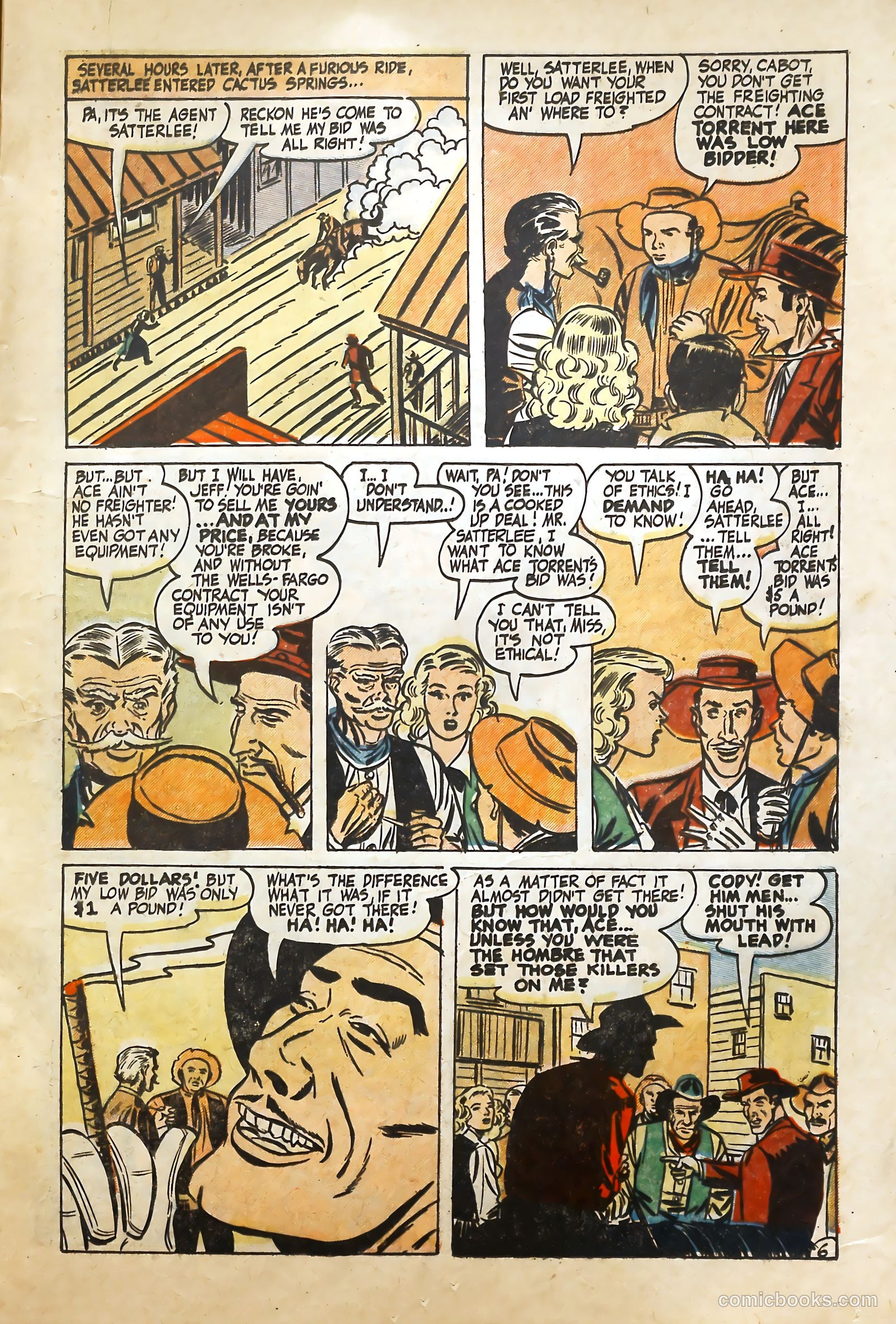 Women Outlaws #1 (1948) — page 17 of 38