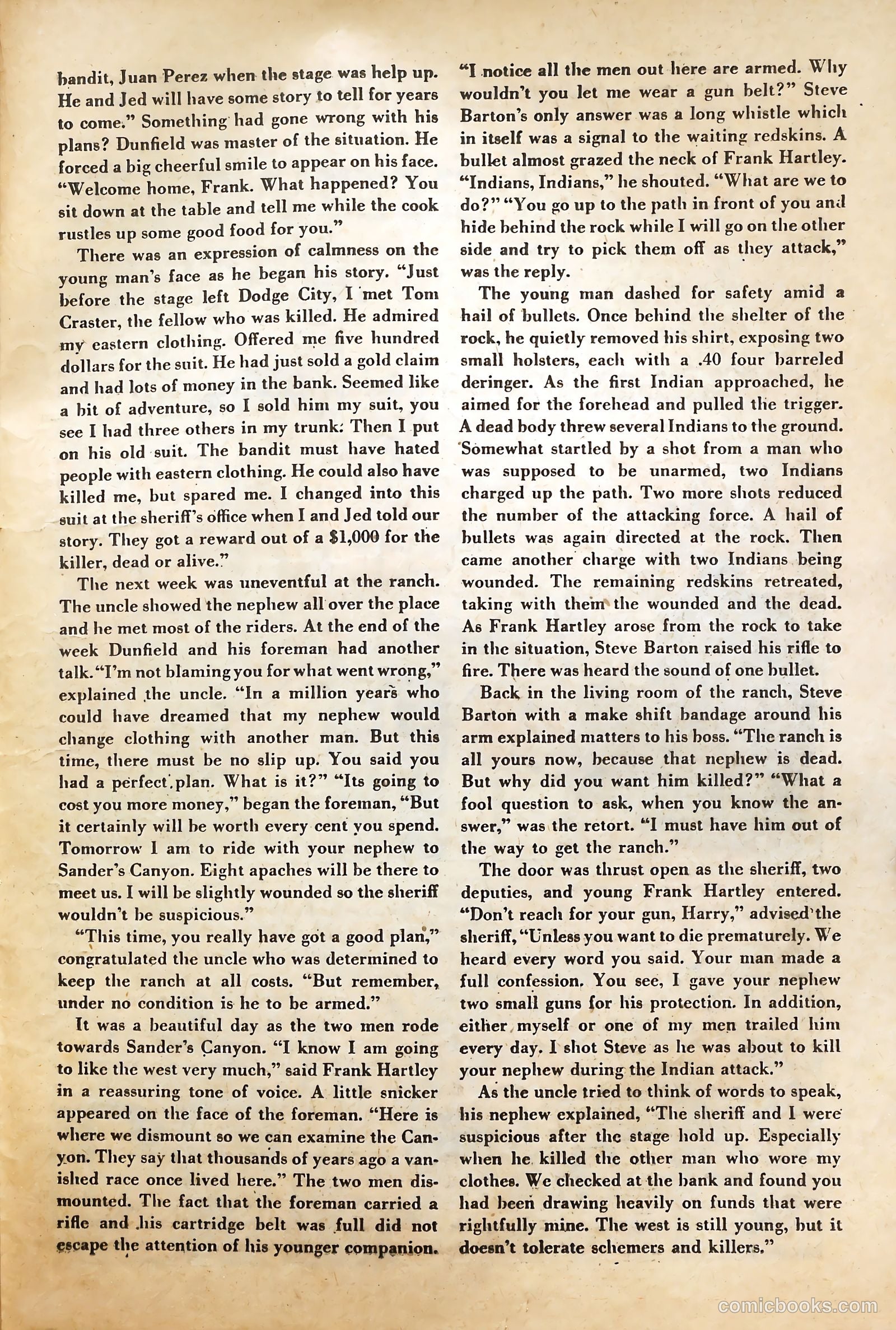 Women Outlaws #1 (1948) — page 21 of 38