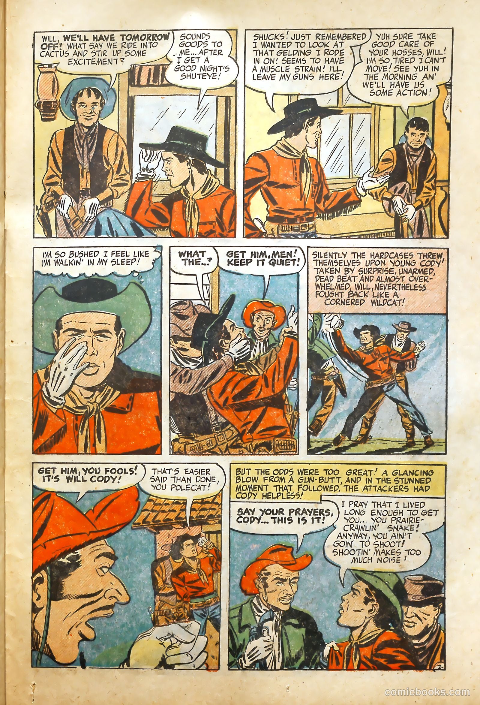 Women Outlaws #1 (1948) — page 23 of 38
