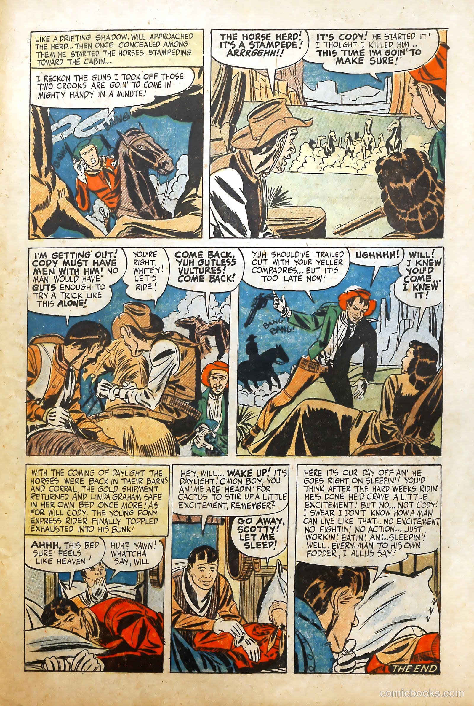 Women Outlaws #1 (1948) — page 27 of 38