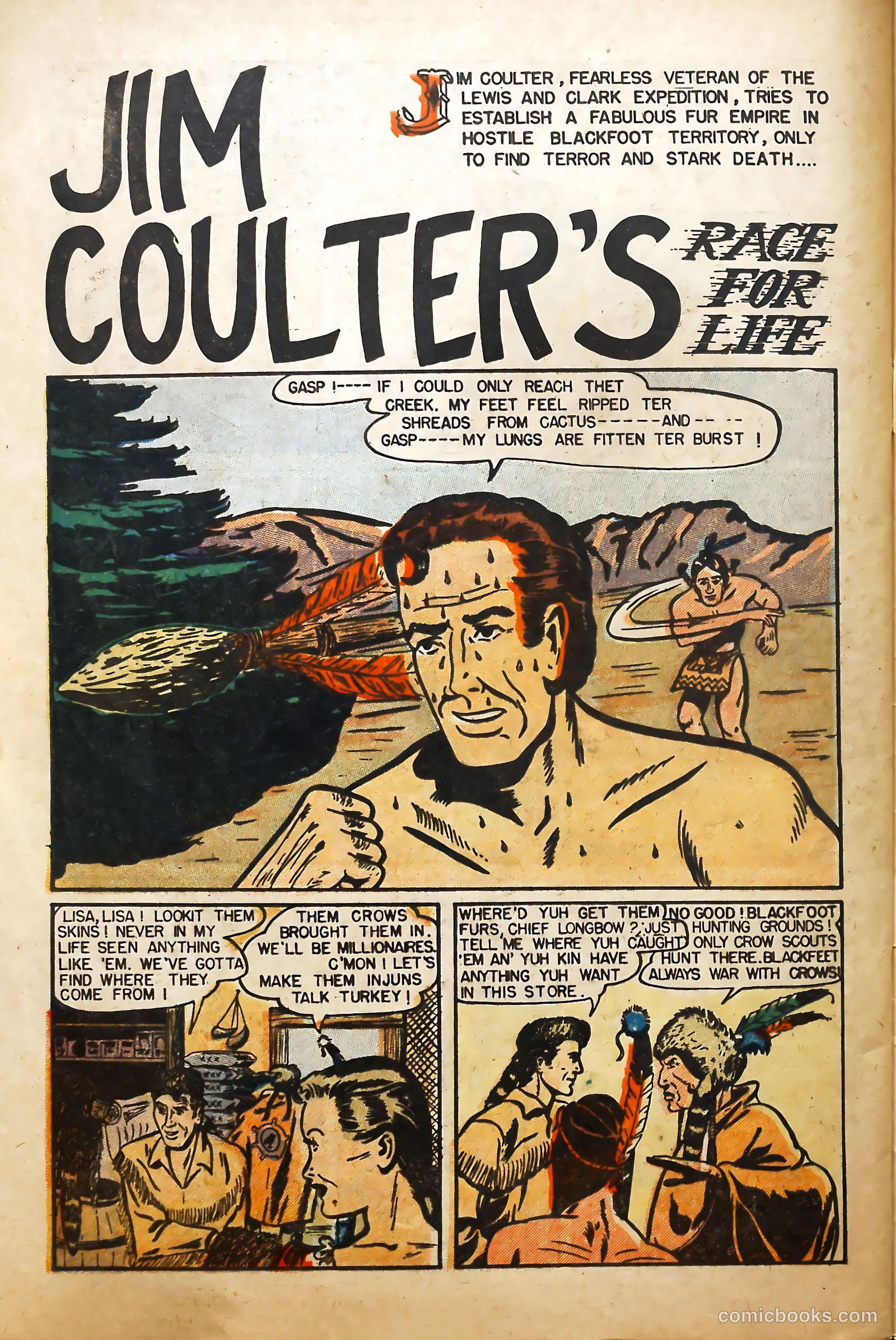 Women Outlaws #1 (1948) — page 28 of 38