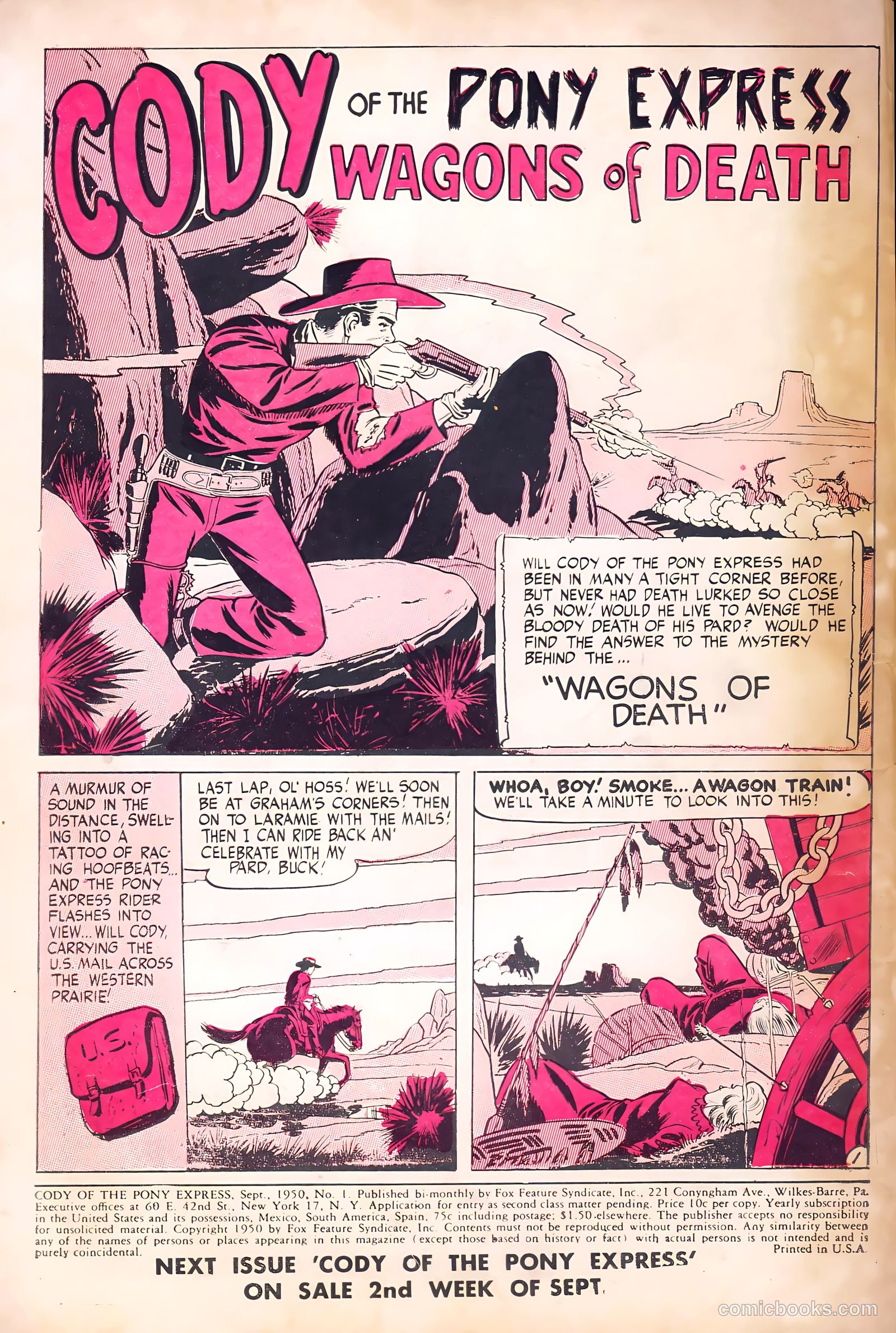 Women Outlaws #1 (1948) — page 37 of 38