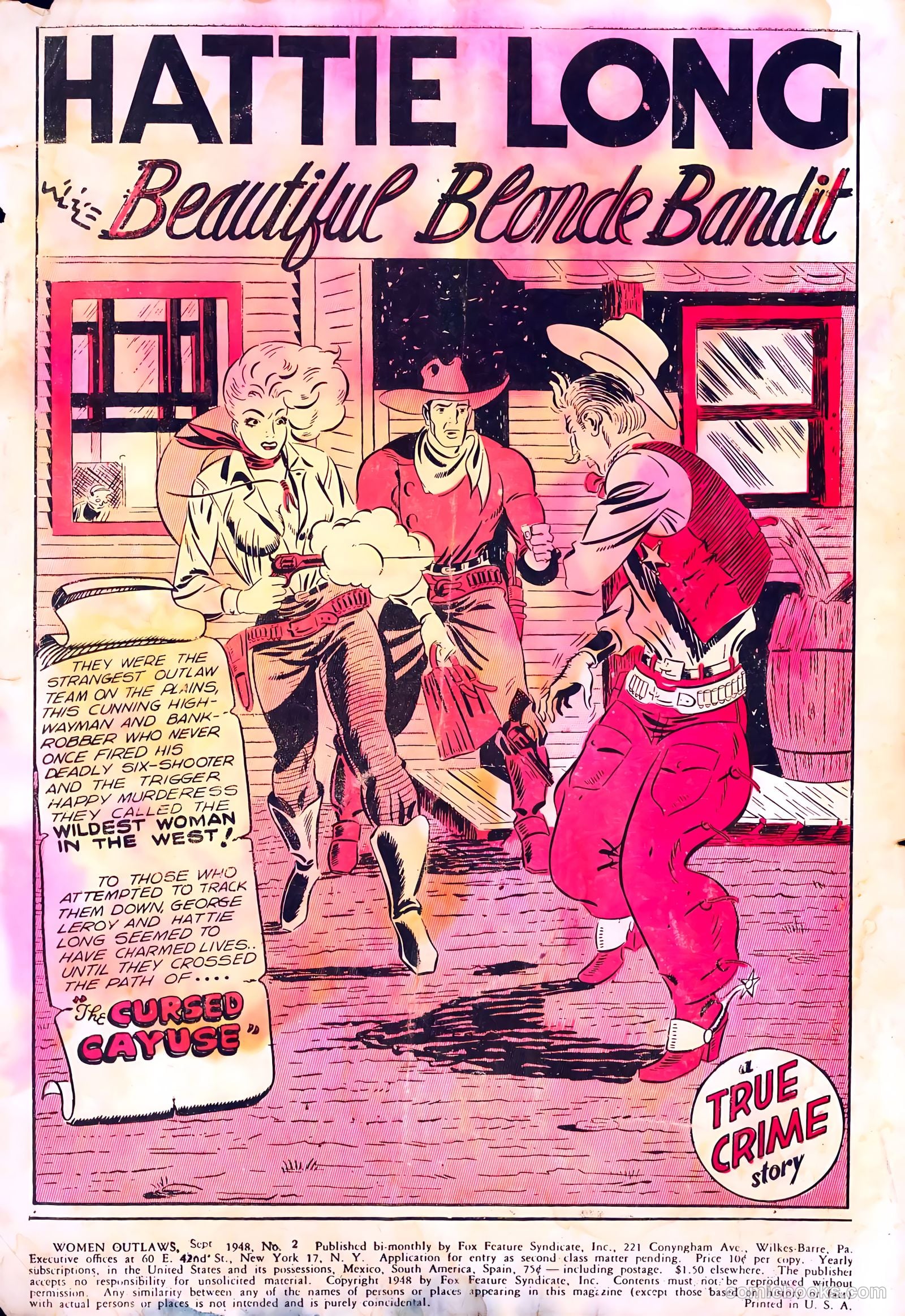 Women Outlaws #2 (1948) — page 2 of 36