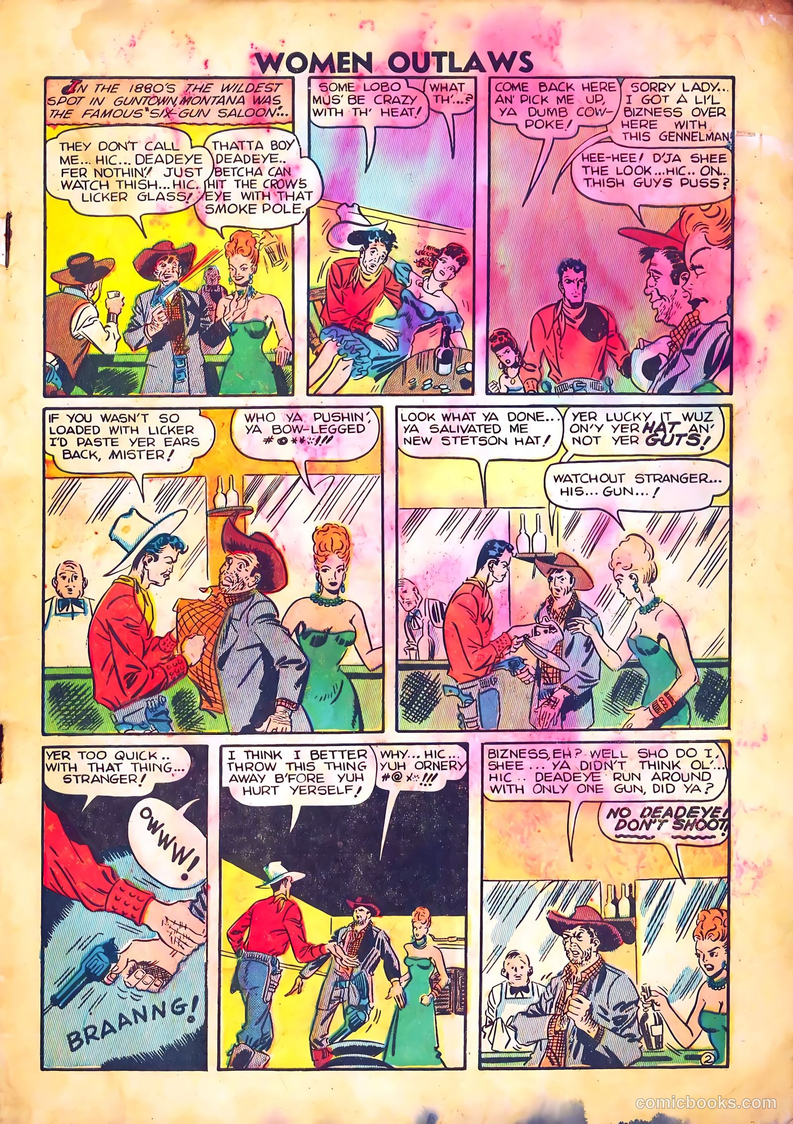 Women Outlaws #2 (1948) — page 3 of 36