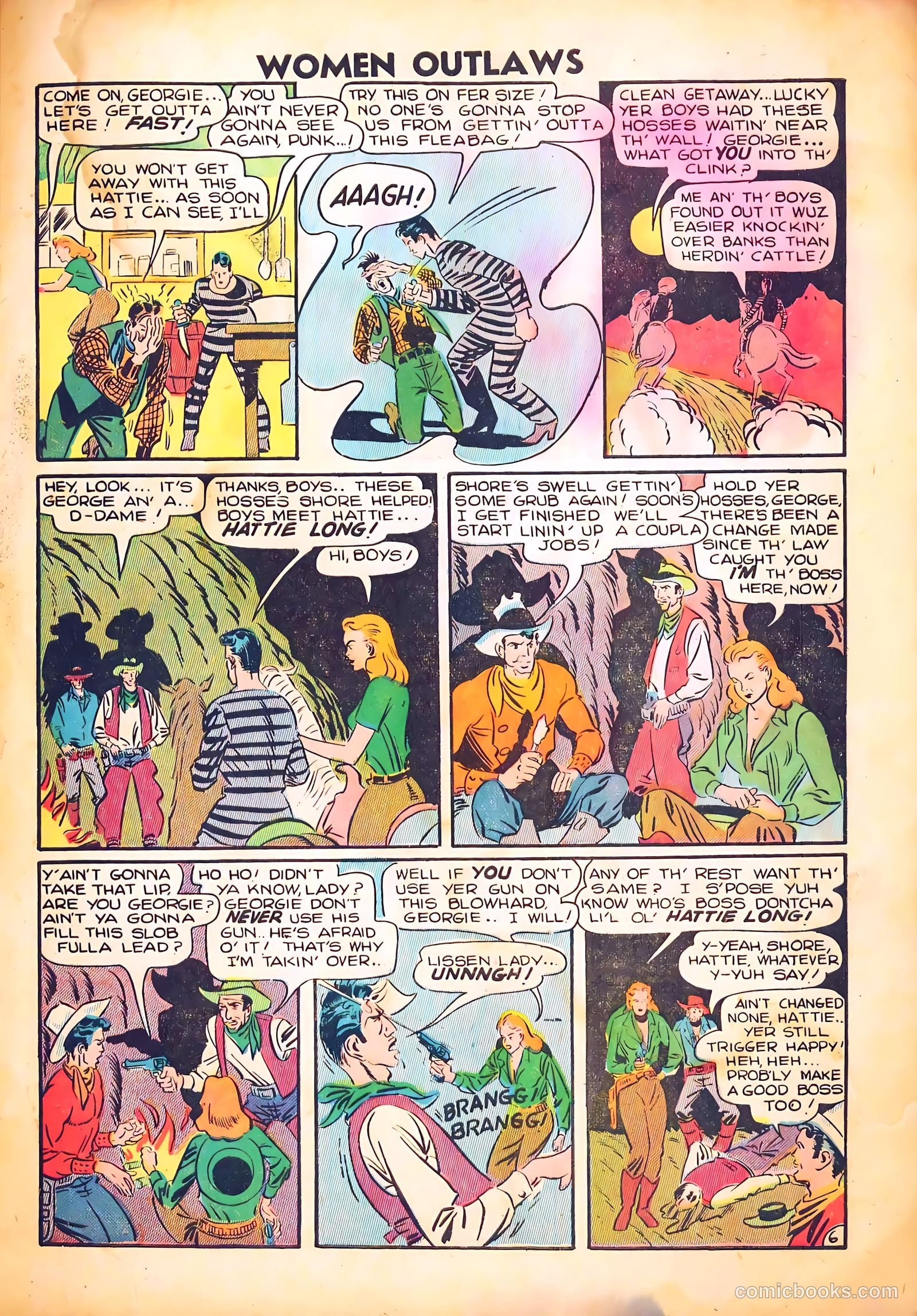 Women Outlaws #2 (1948) — page 7 of 36