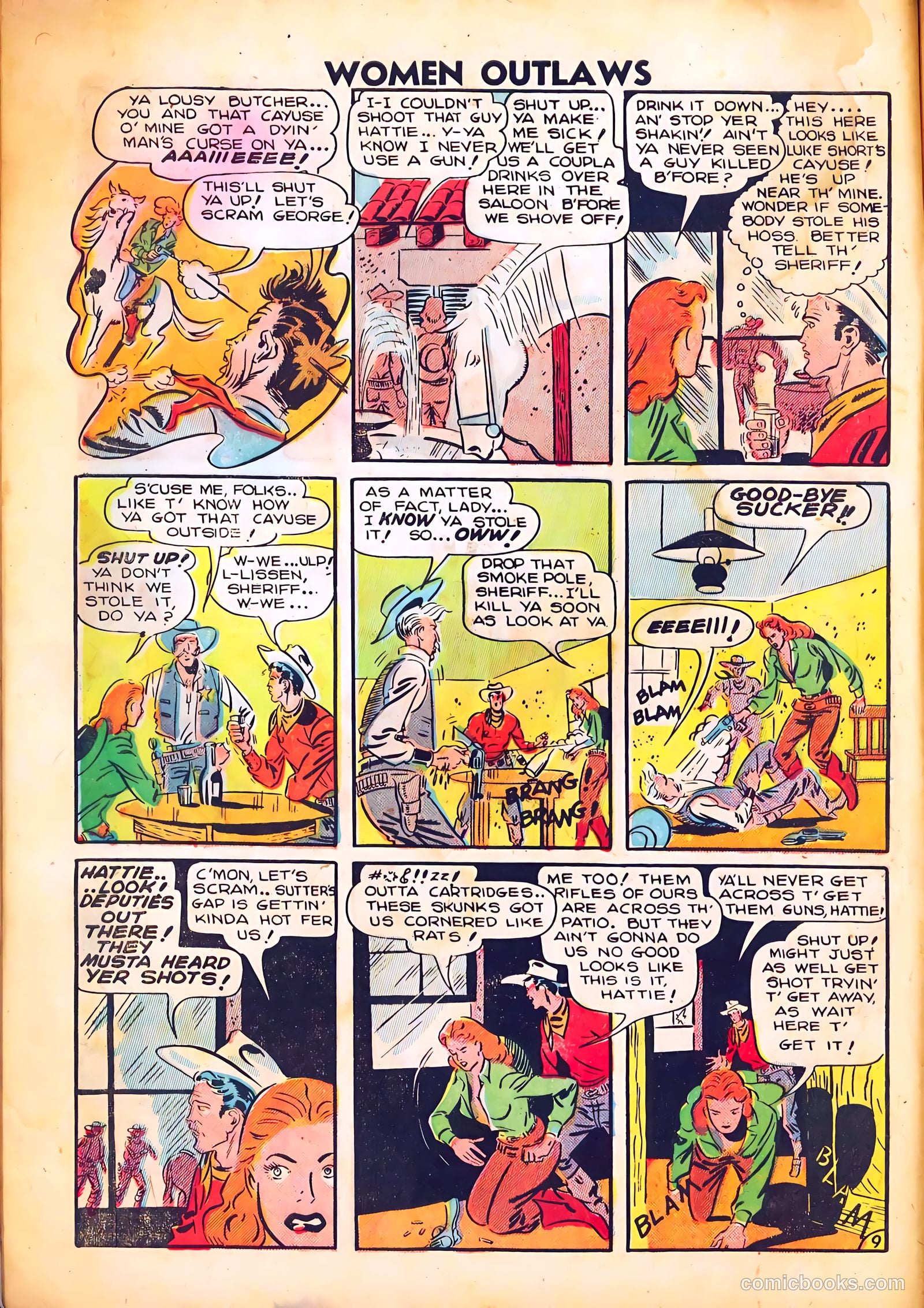 Women Outlaws #2 (1948) — page 10 of 36