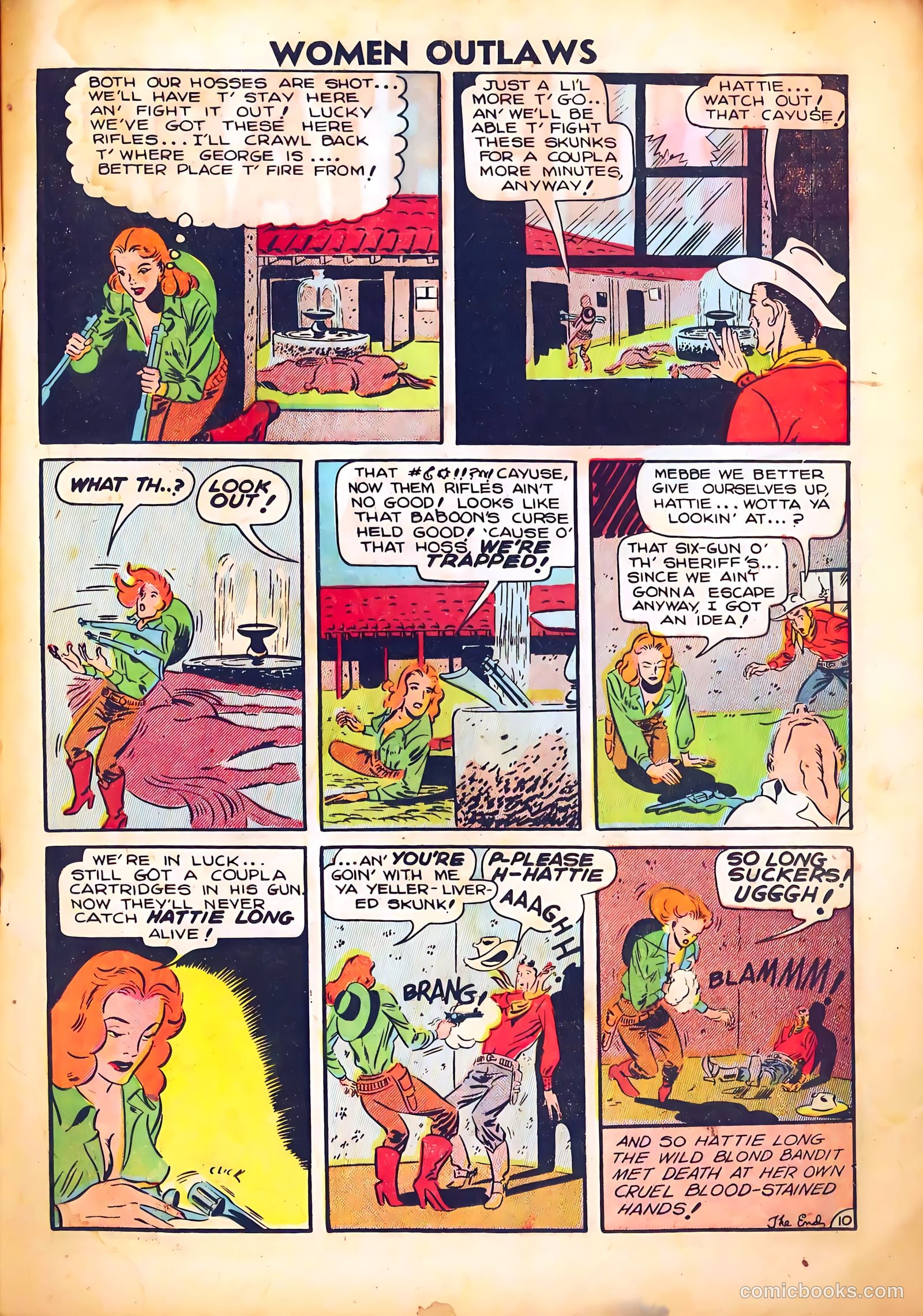 Women Outlaws #2 (1948) — page 11 of 36