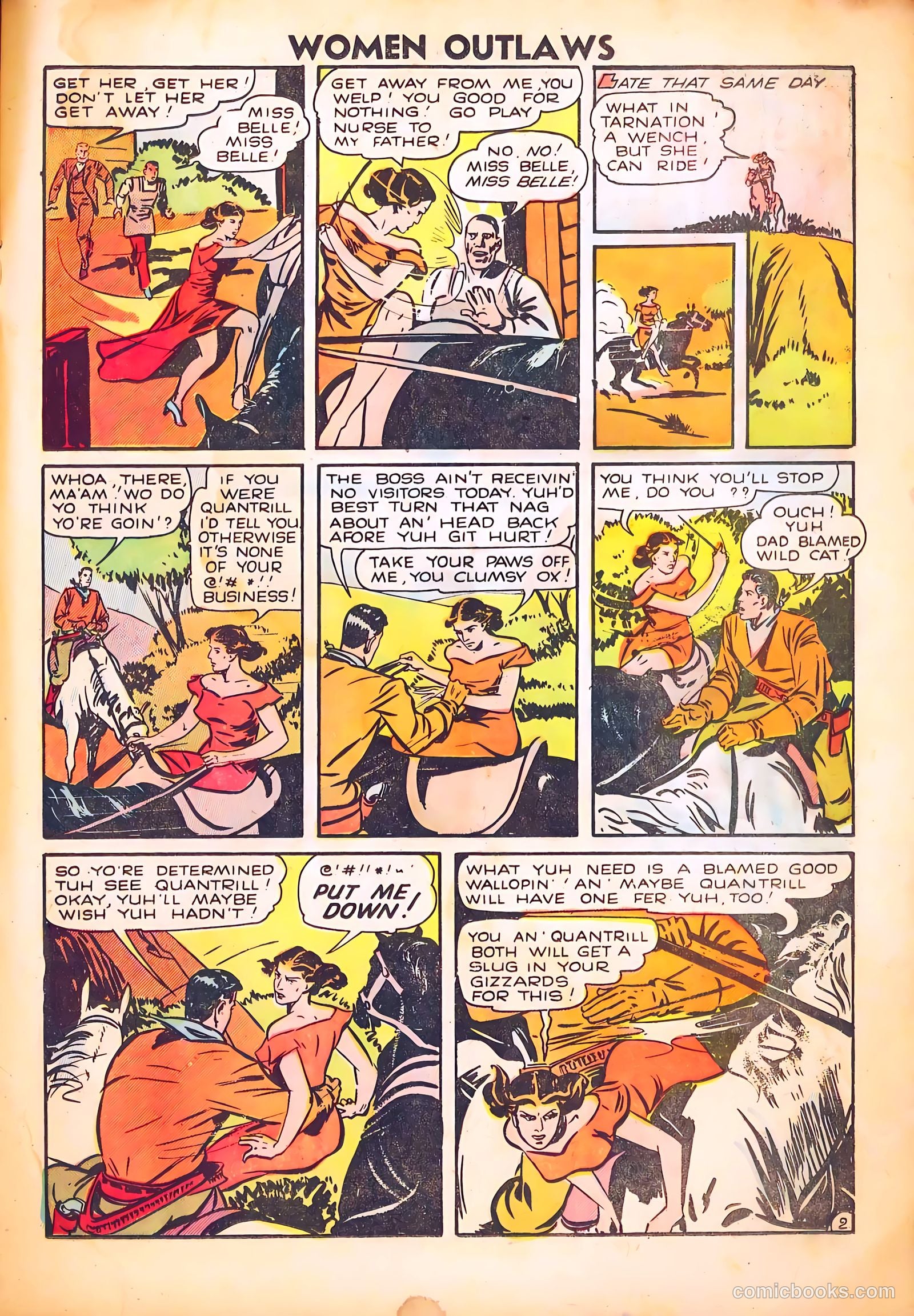 Women Outlaws #2 (1948) — page 13 of 36