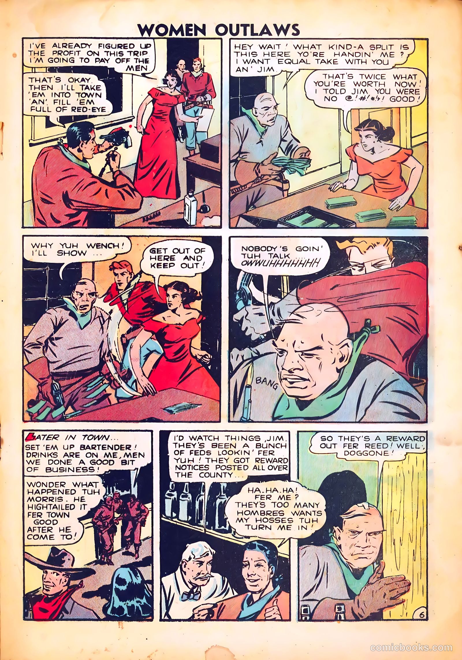 Women Outlaws #2 (1948) — page 17 of 36