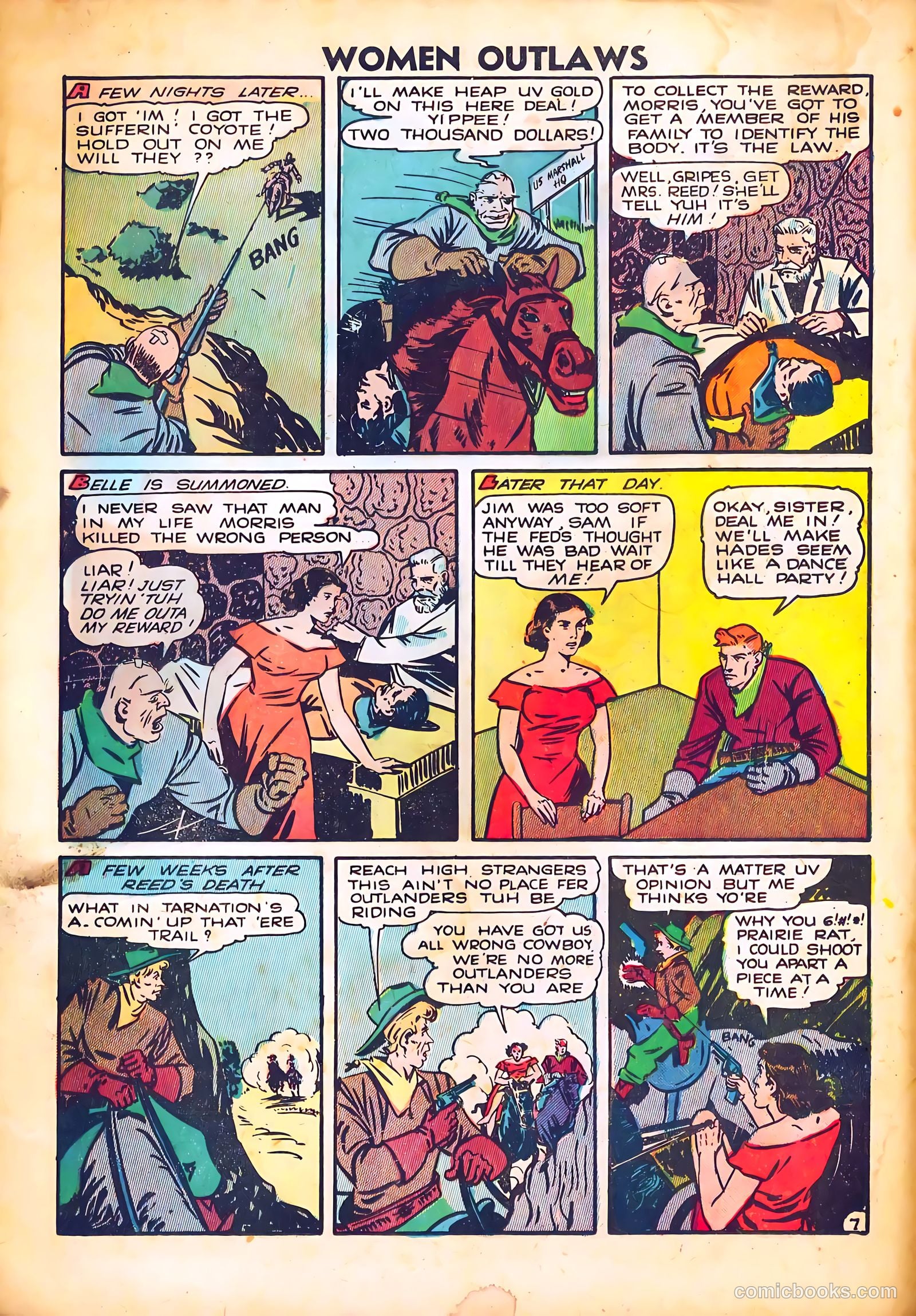 Women Outlaws #2 (1948) — page 18 of 36