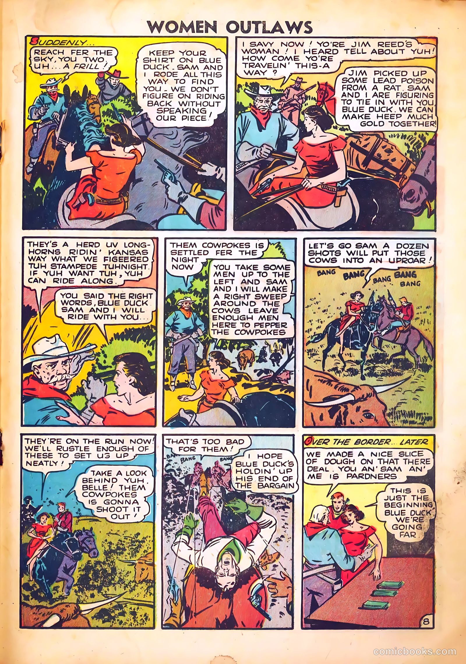 Women Outlaws #2 (1948) — page 19 of 36