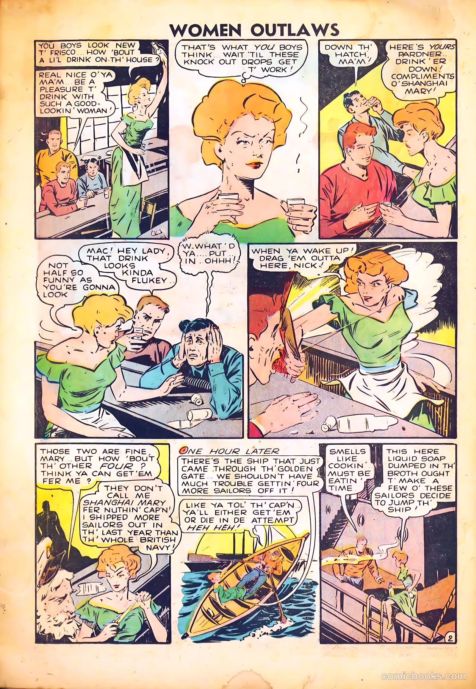 Women Outlaws #2 (1948) — page 26 of 36