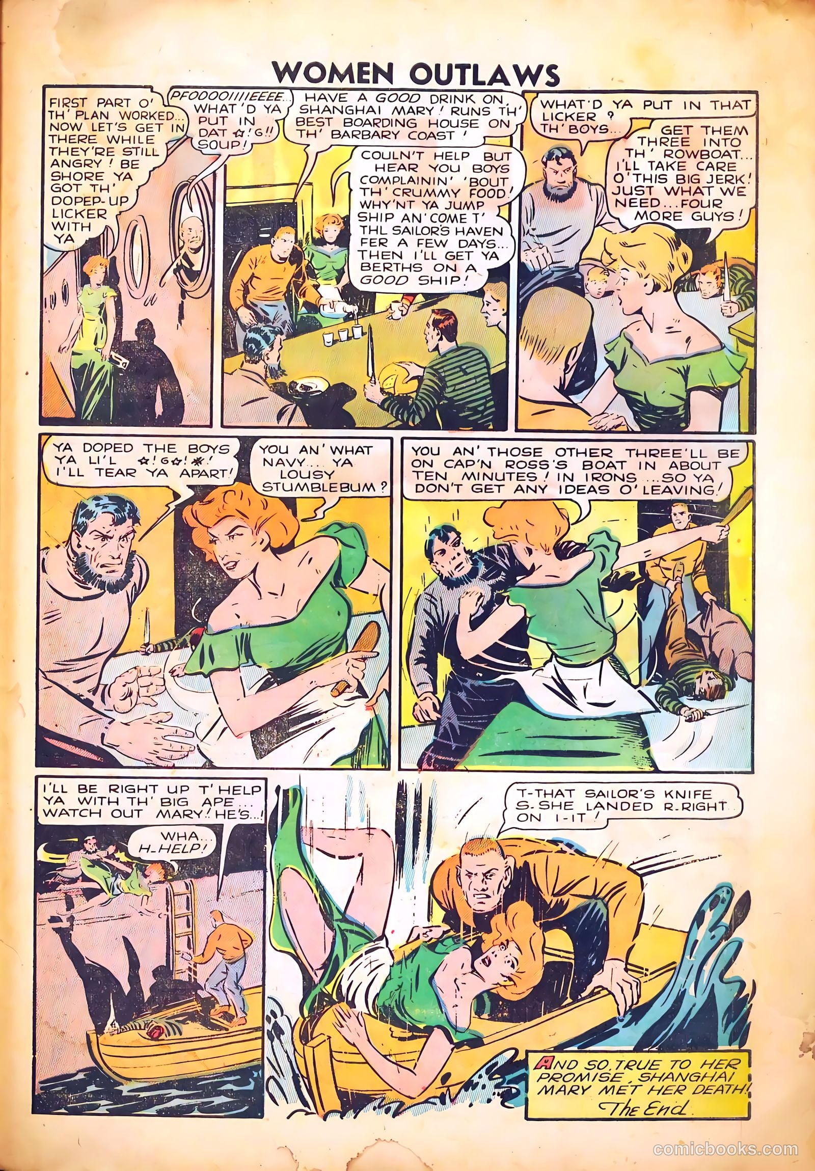 Women Outlaws #2 (1948) — page 27 of 36