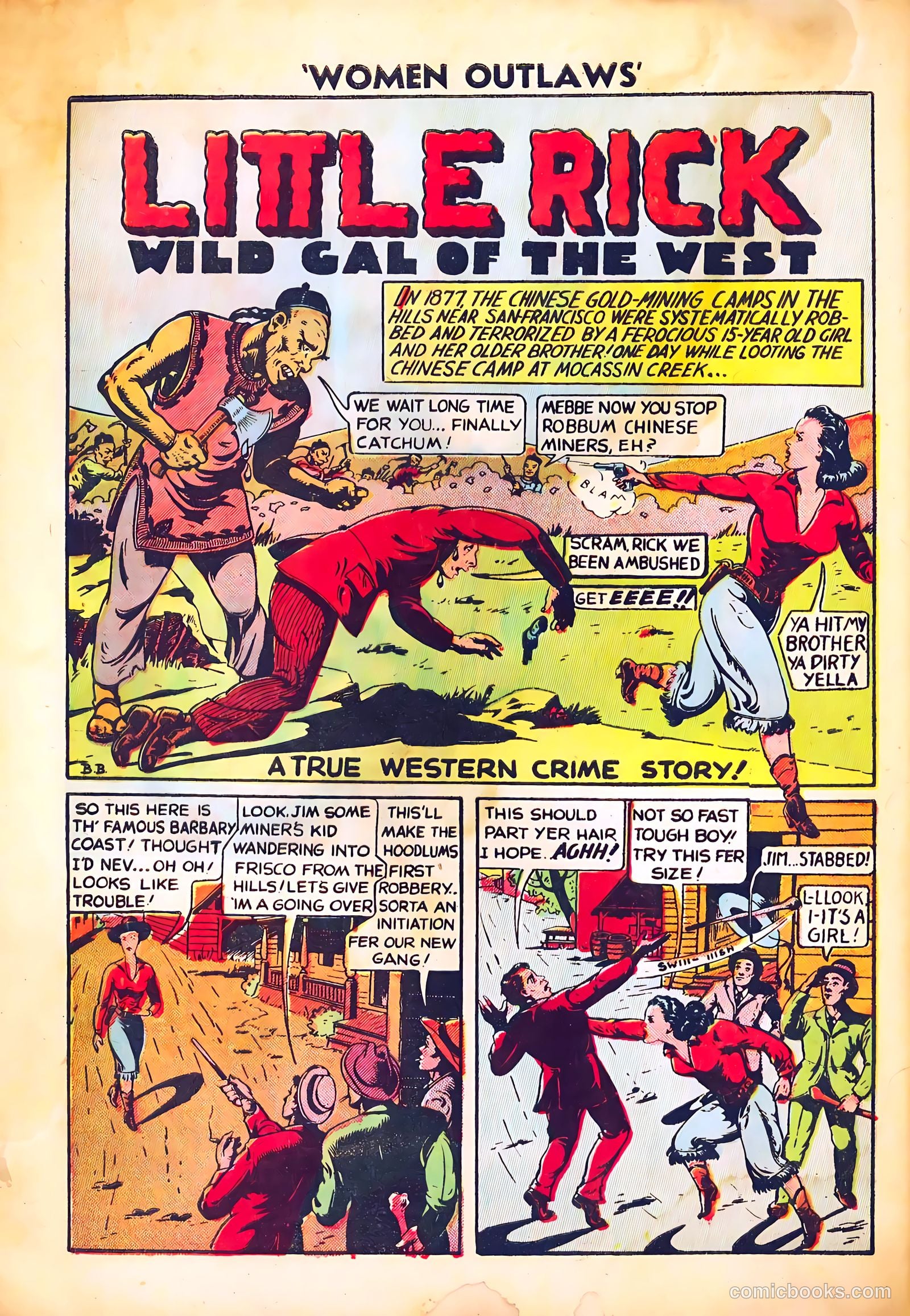 Women Outlaws #2 (1948) — page 28 of 36