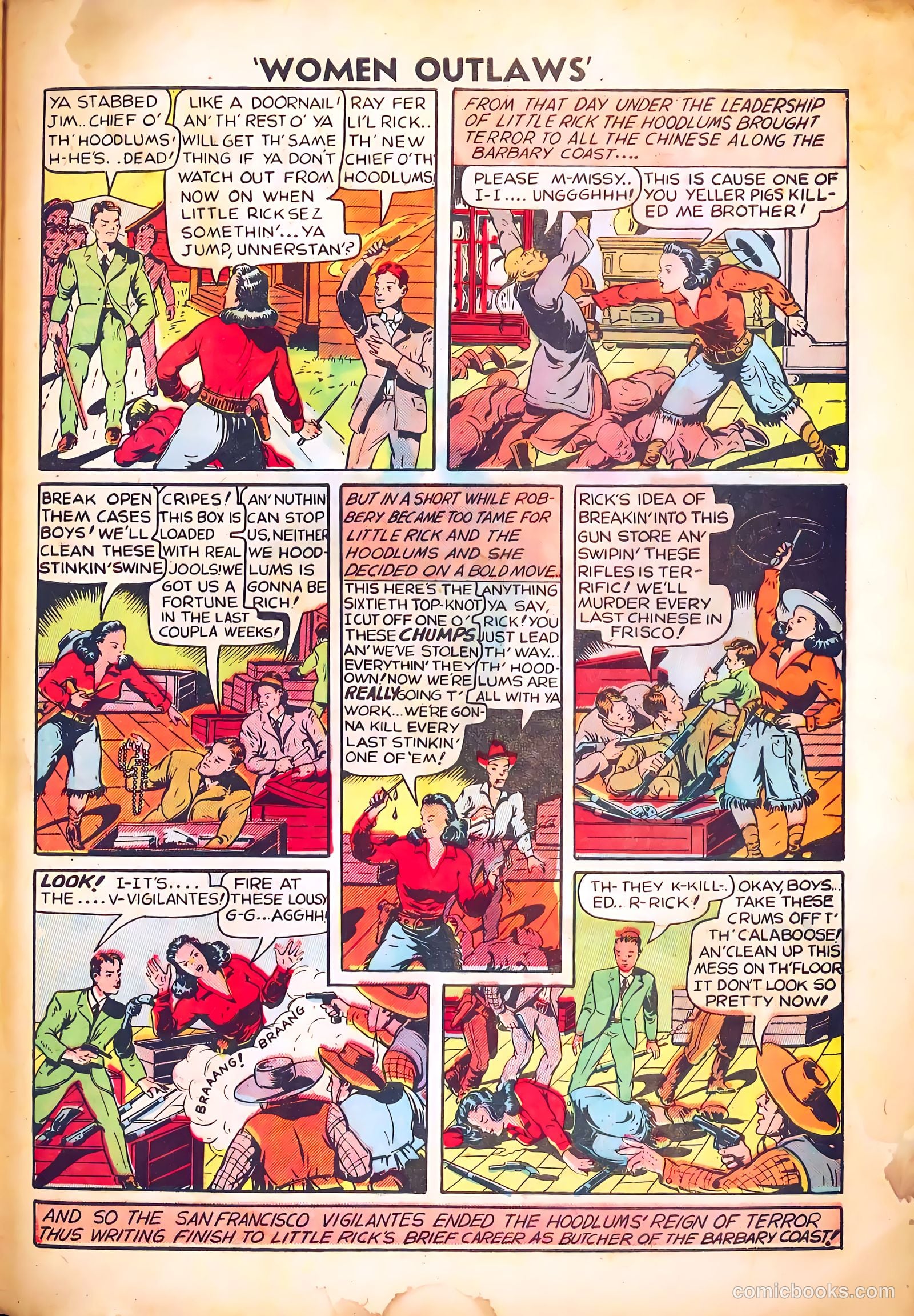 Women Outlaws #2 (1948) — page 29 of 36