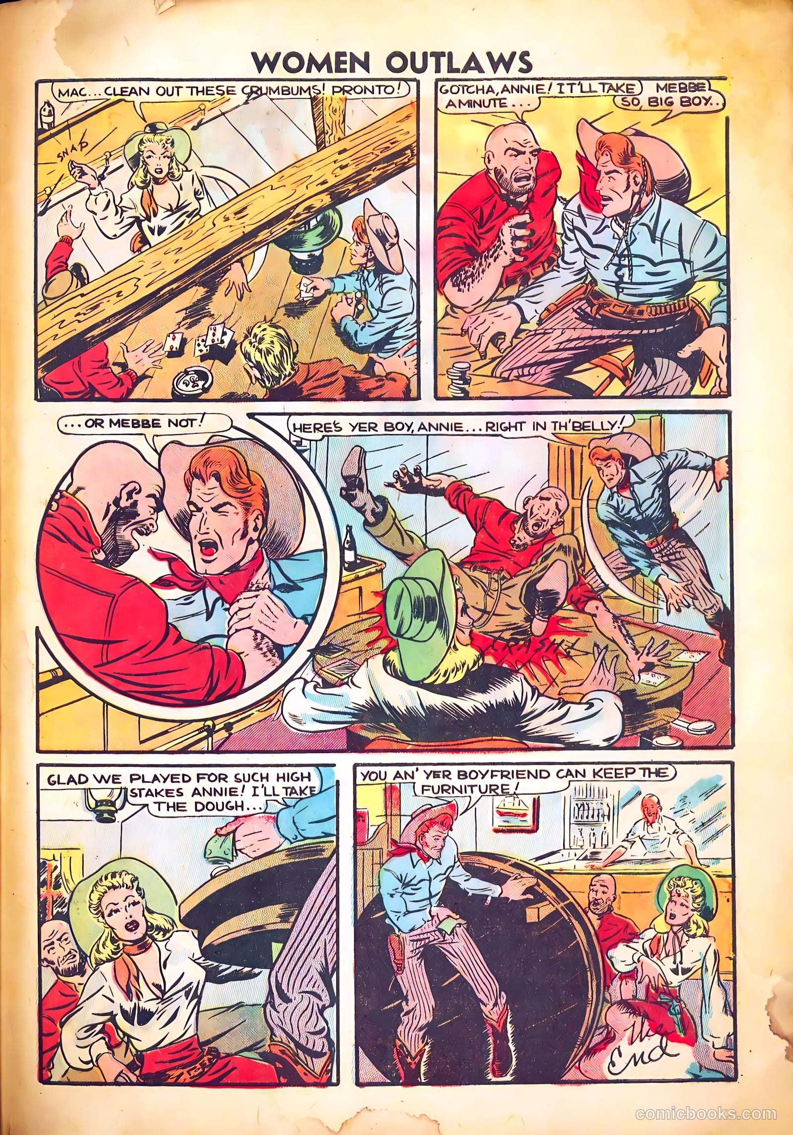 Women Outlaws #2 (1948) — page 31 of 36