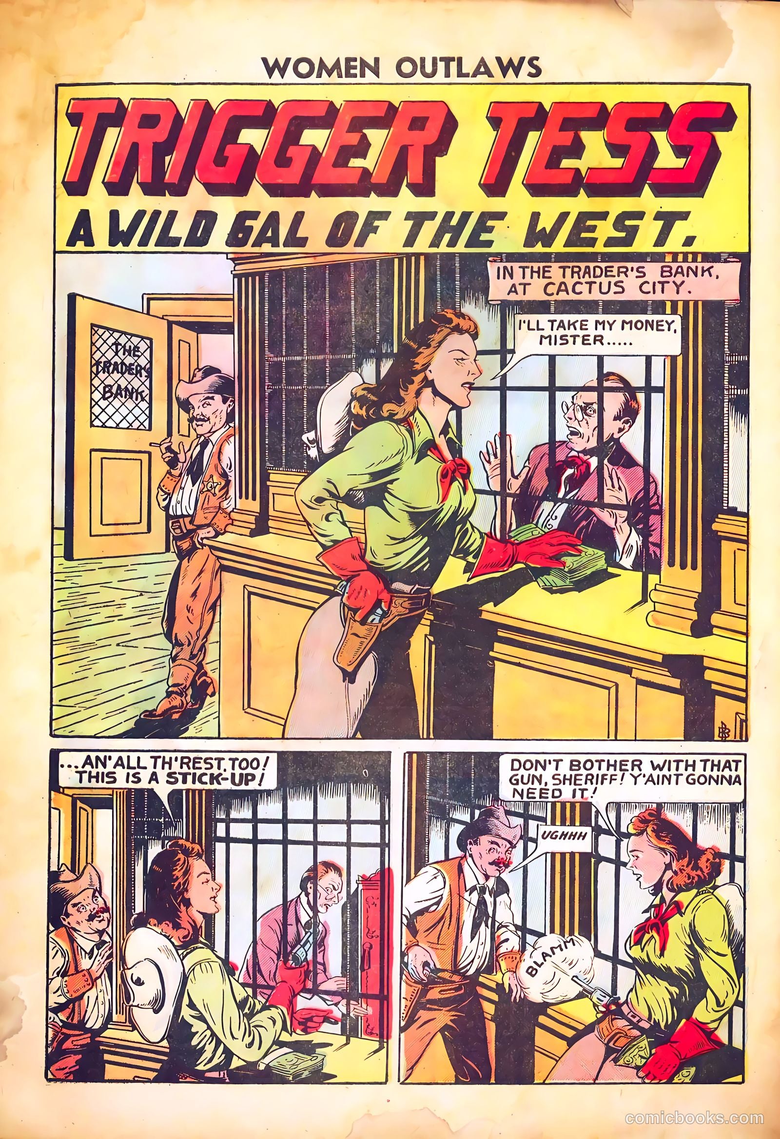 Women Outlaws #2 (1948) — page 32 of 36
