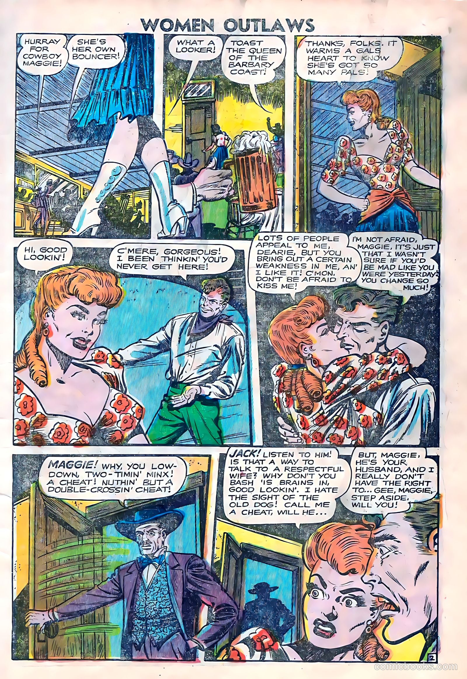 Women Outlaws #3 (1948) — page 3 of 36