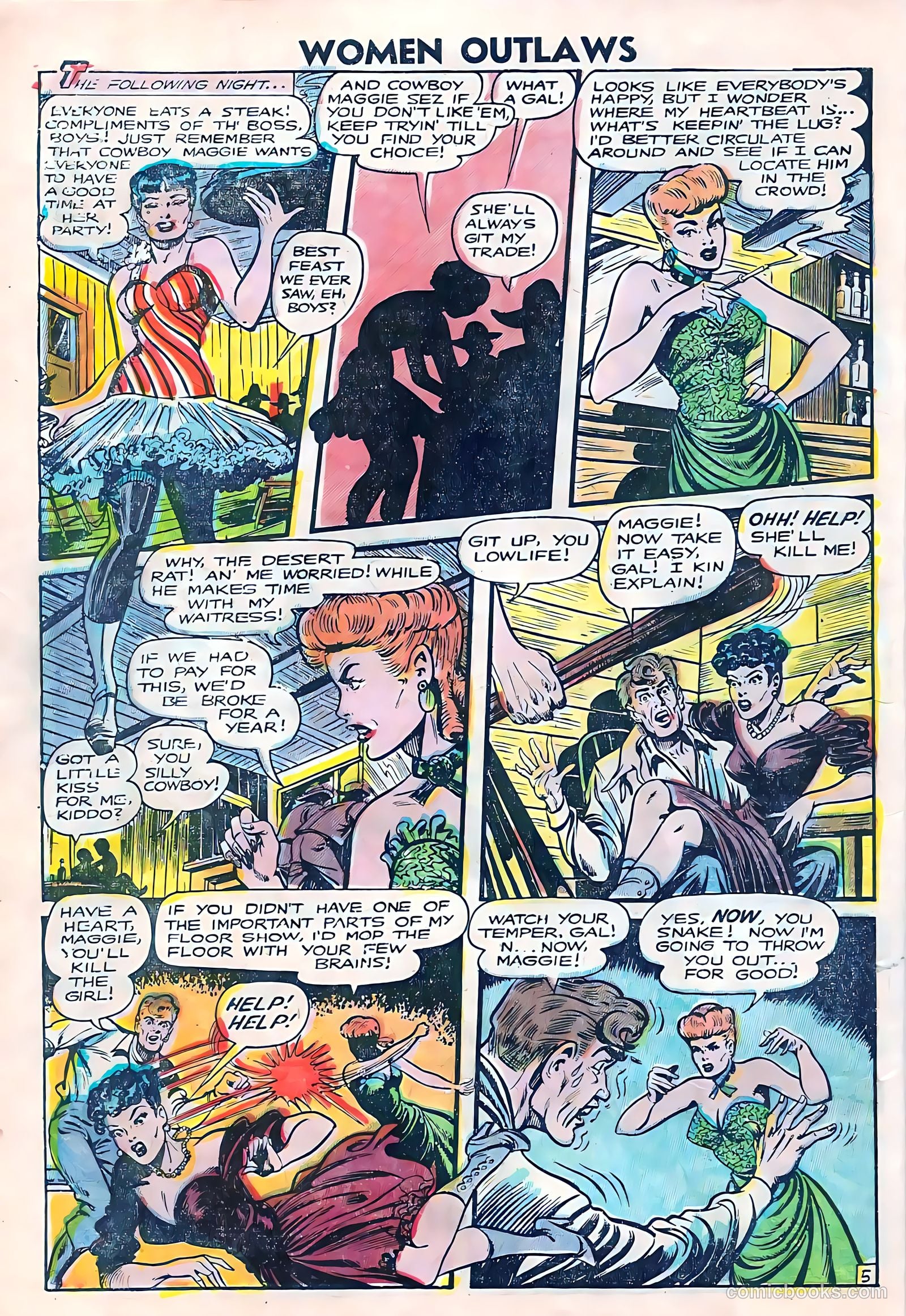 Women Outlaws #3 (1948) — page 6 of 36