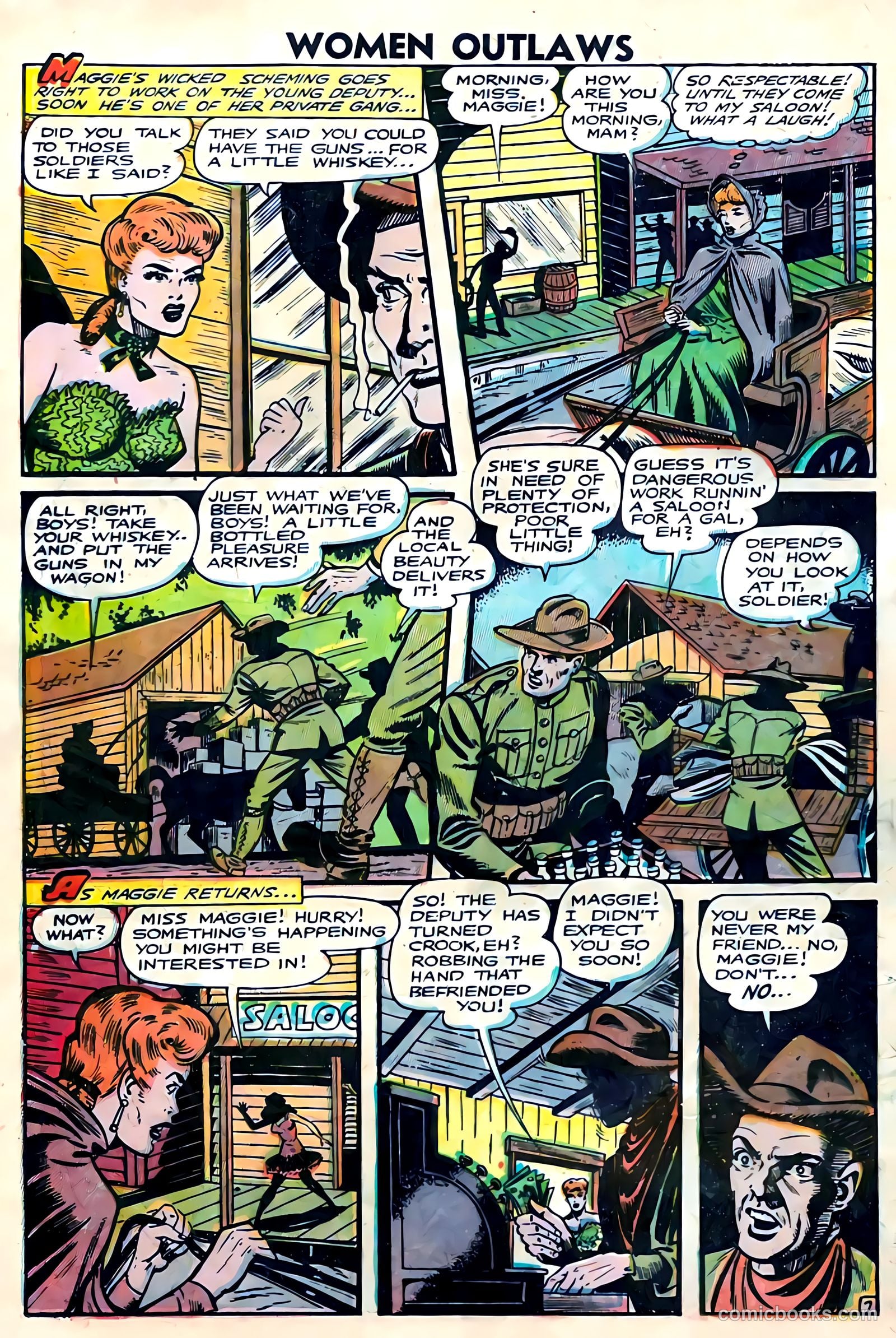 Women Outlaws #3 (1948) — page 8 of 36