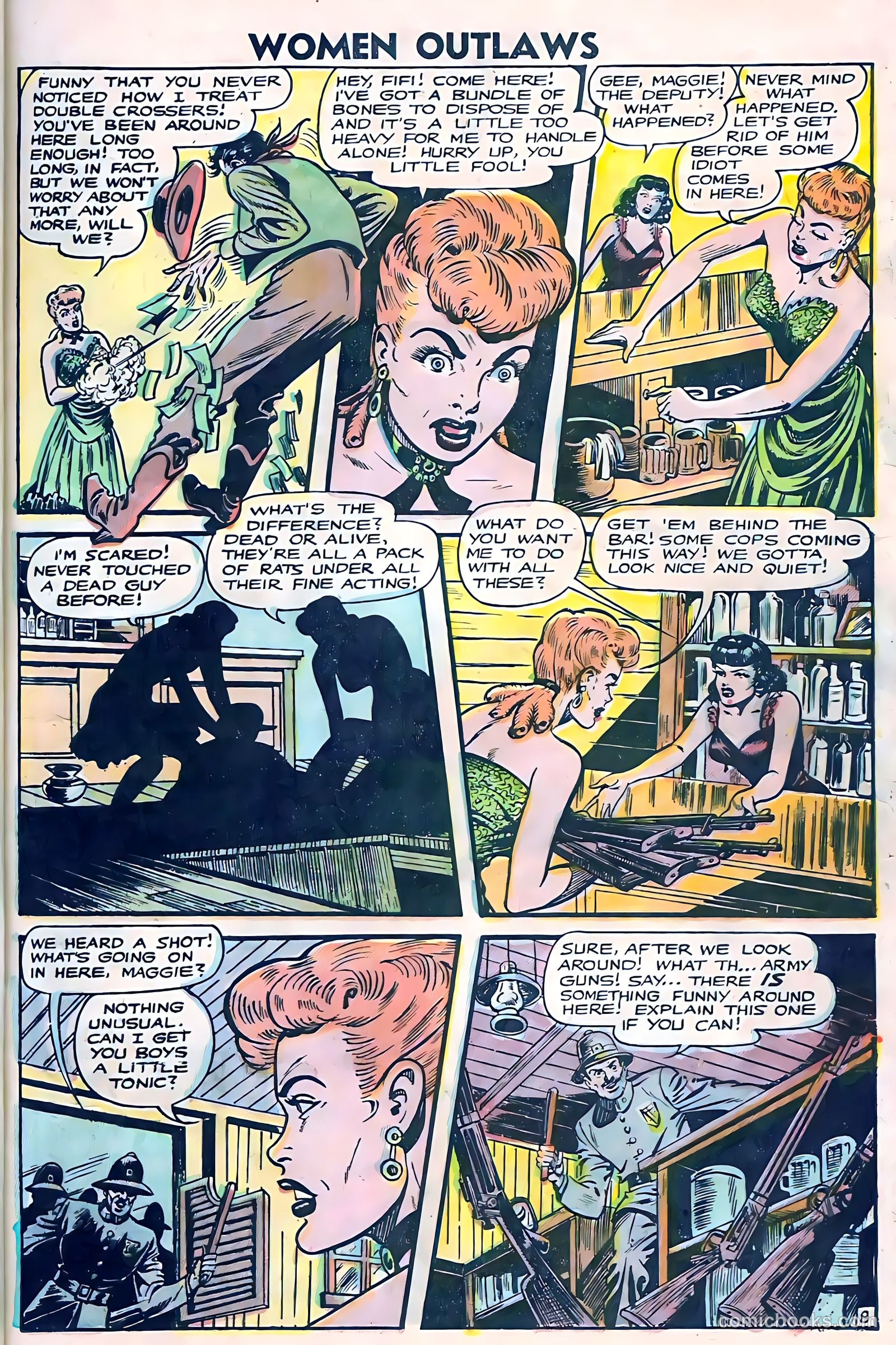 Women Outlaws #3 (1948) — page 9 of 36