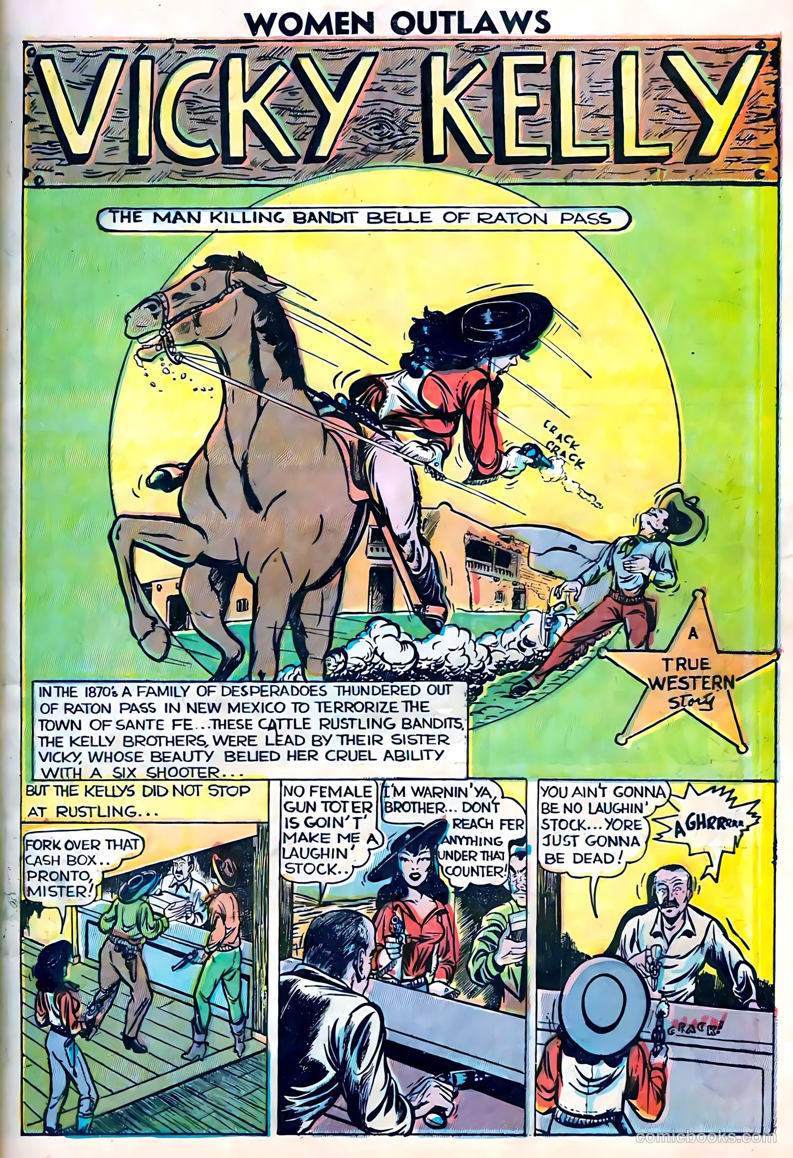 Women Outlaws #3 (1948) — page 13 of 36