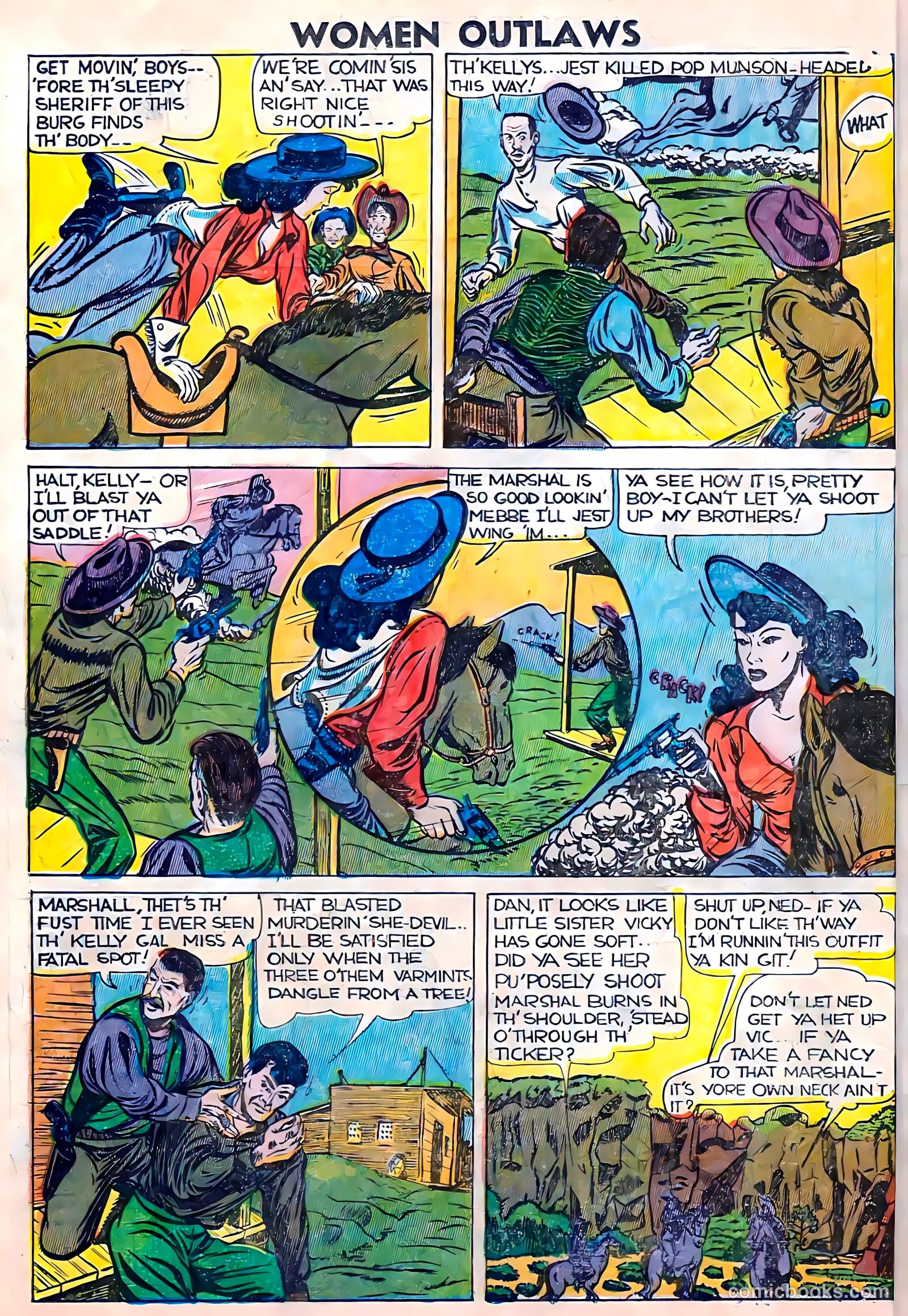 Women Outlaws #3 (1948) — page 14 of 36