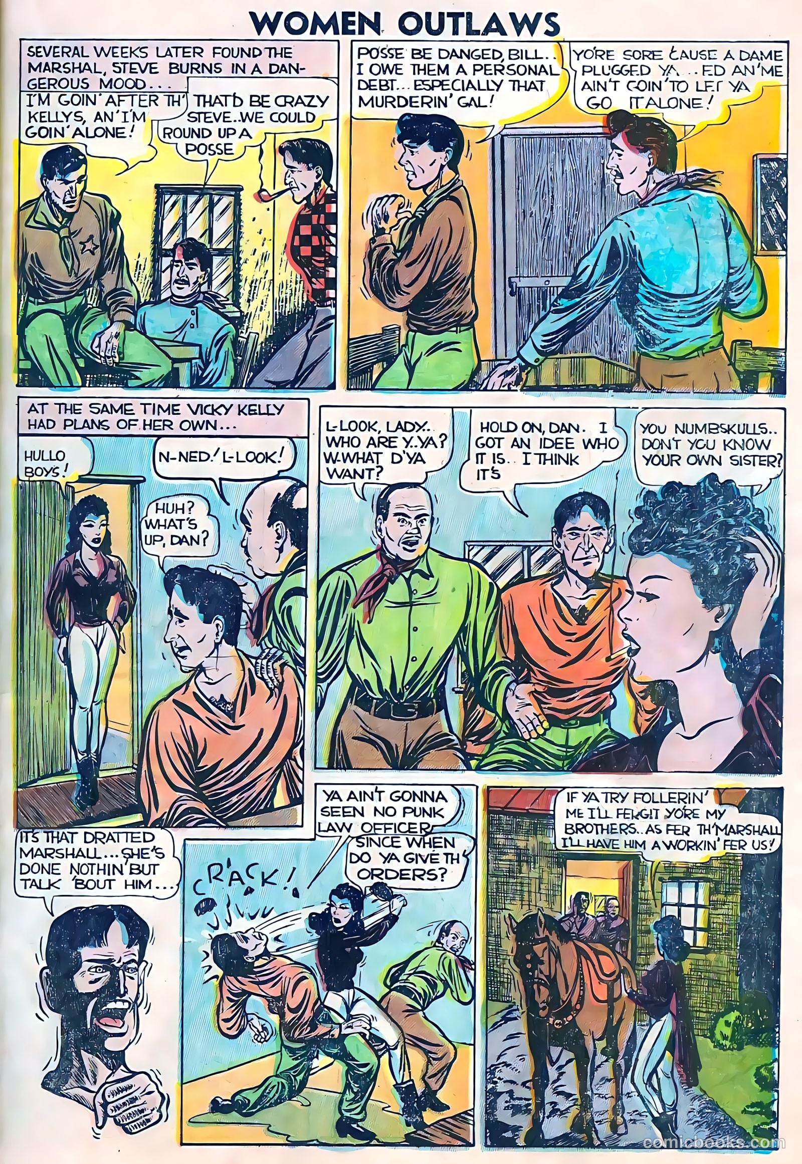 Women Outlaws #3 (1948) — page 15 of 36