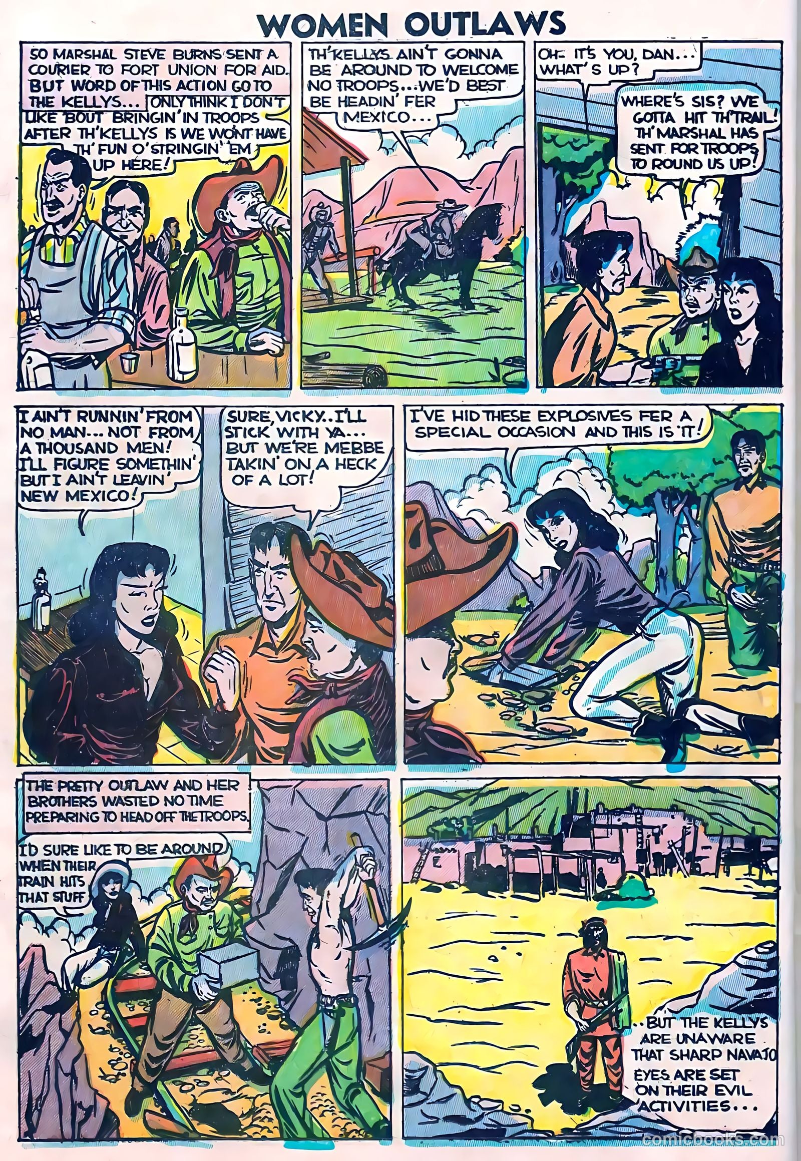 Women Outlaws #3 (1948) — page 20 of 36