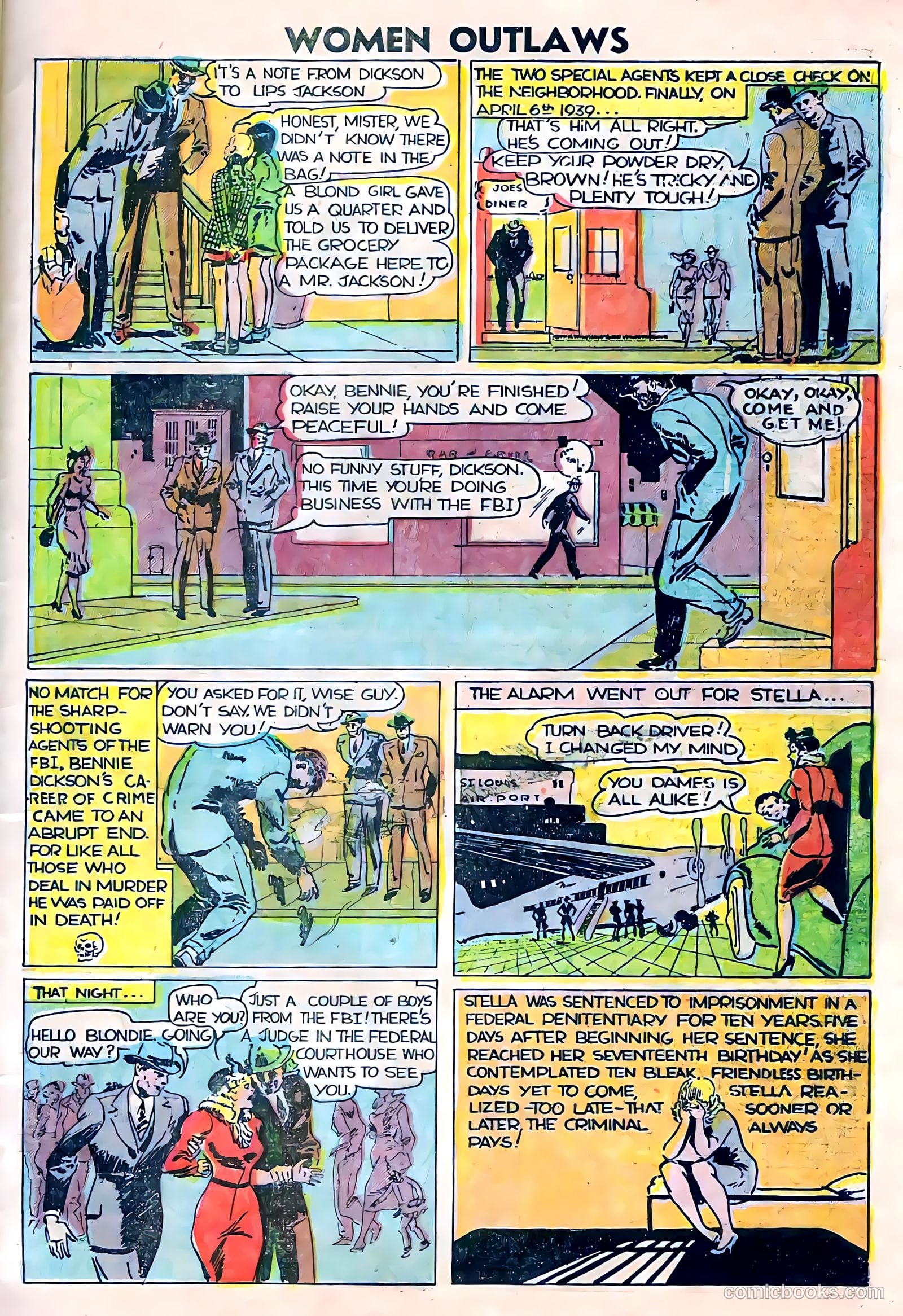 Women Outlaws #3 (1948) — page 31 of 36