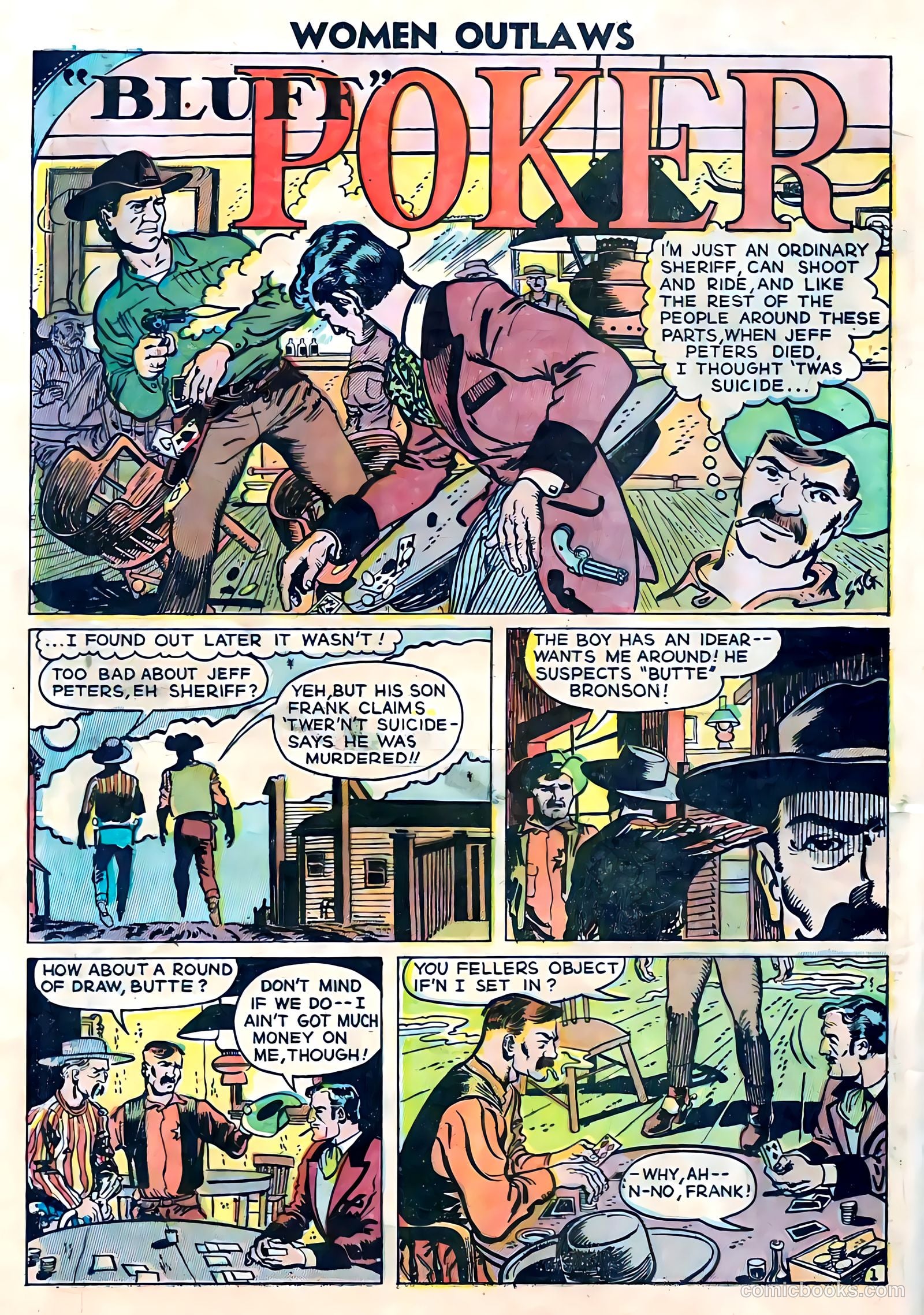 Women Outlaws #3 (1948) — page 32 of 36